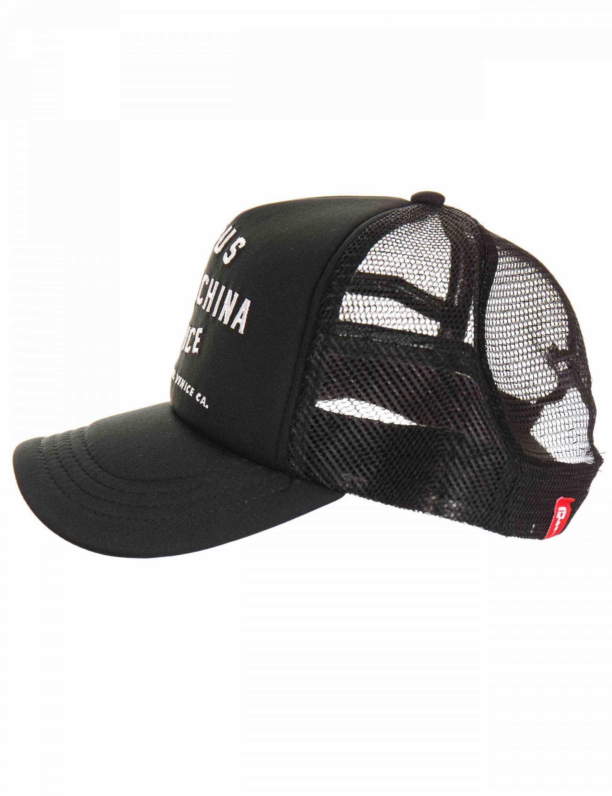 Venice Address Trucker Hat - Black