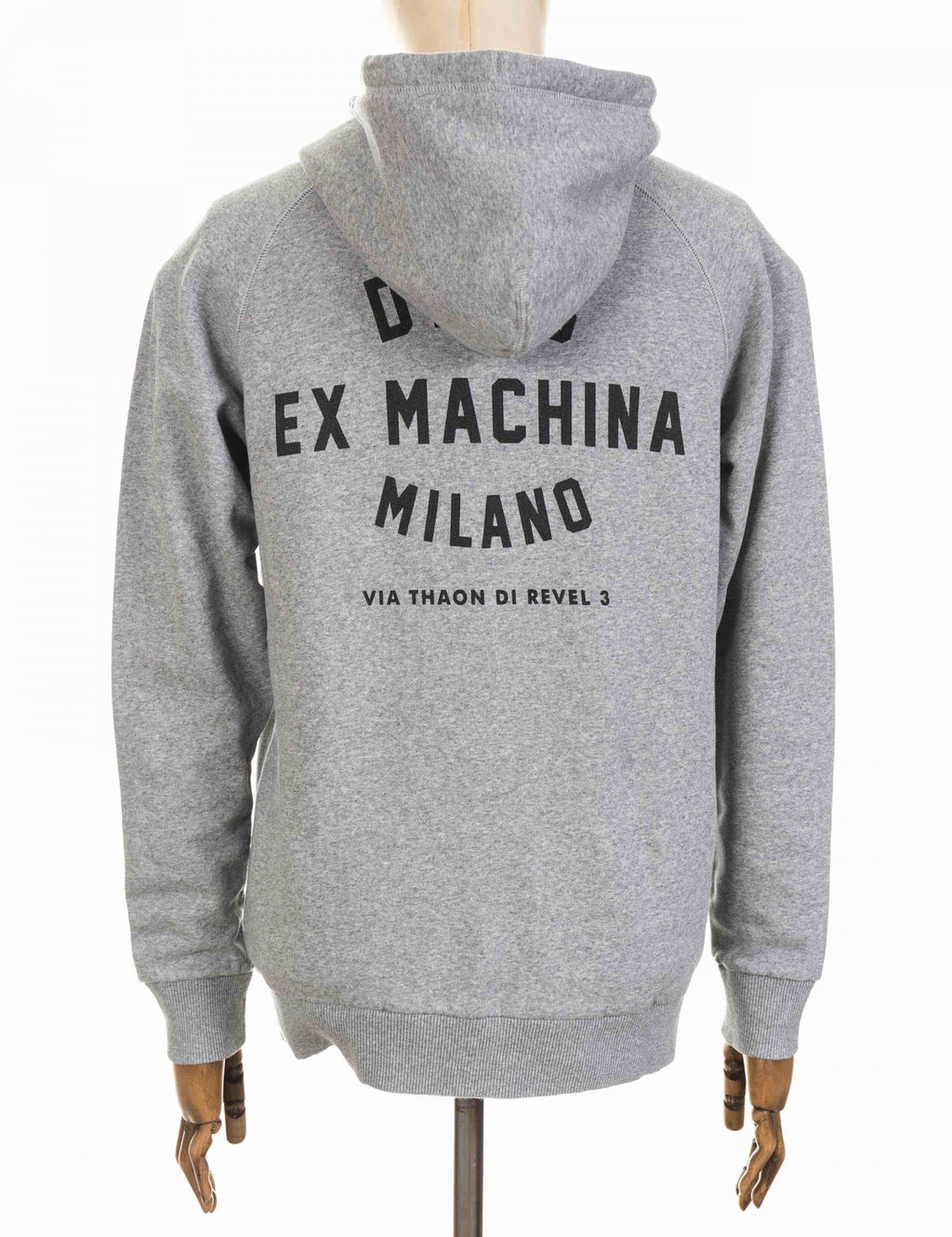 Milano Address Hooded Sweat - Grey Heather
