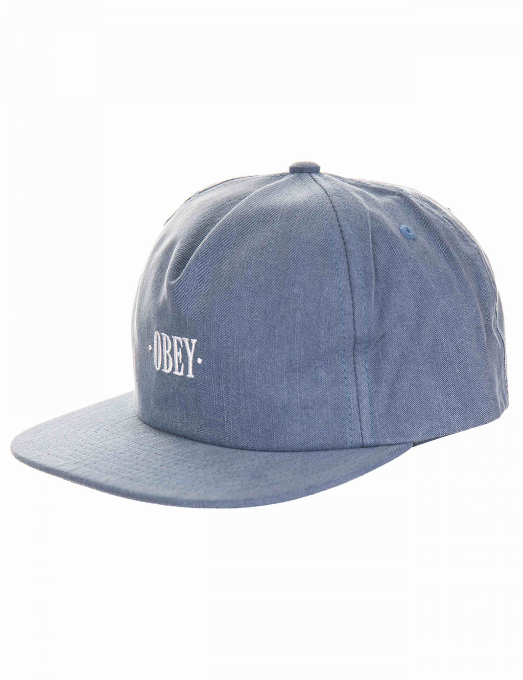Hey Man Snapback Hat - Indigo Blue