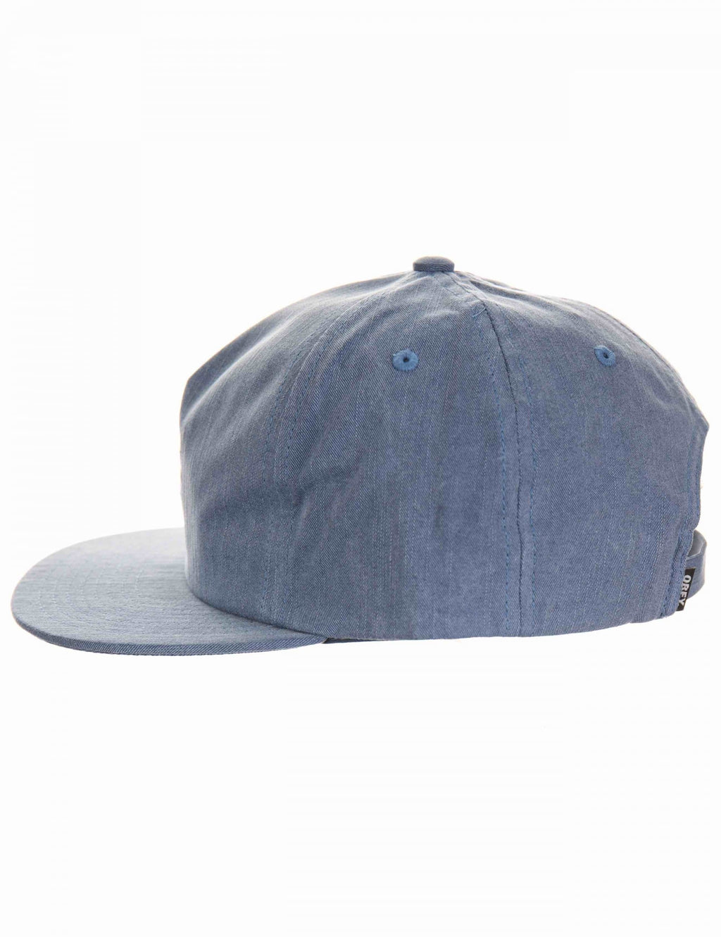 Hey Man Snapback Hat - Indigo Blue