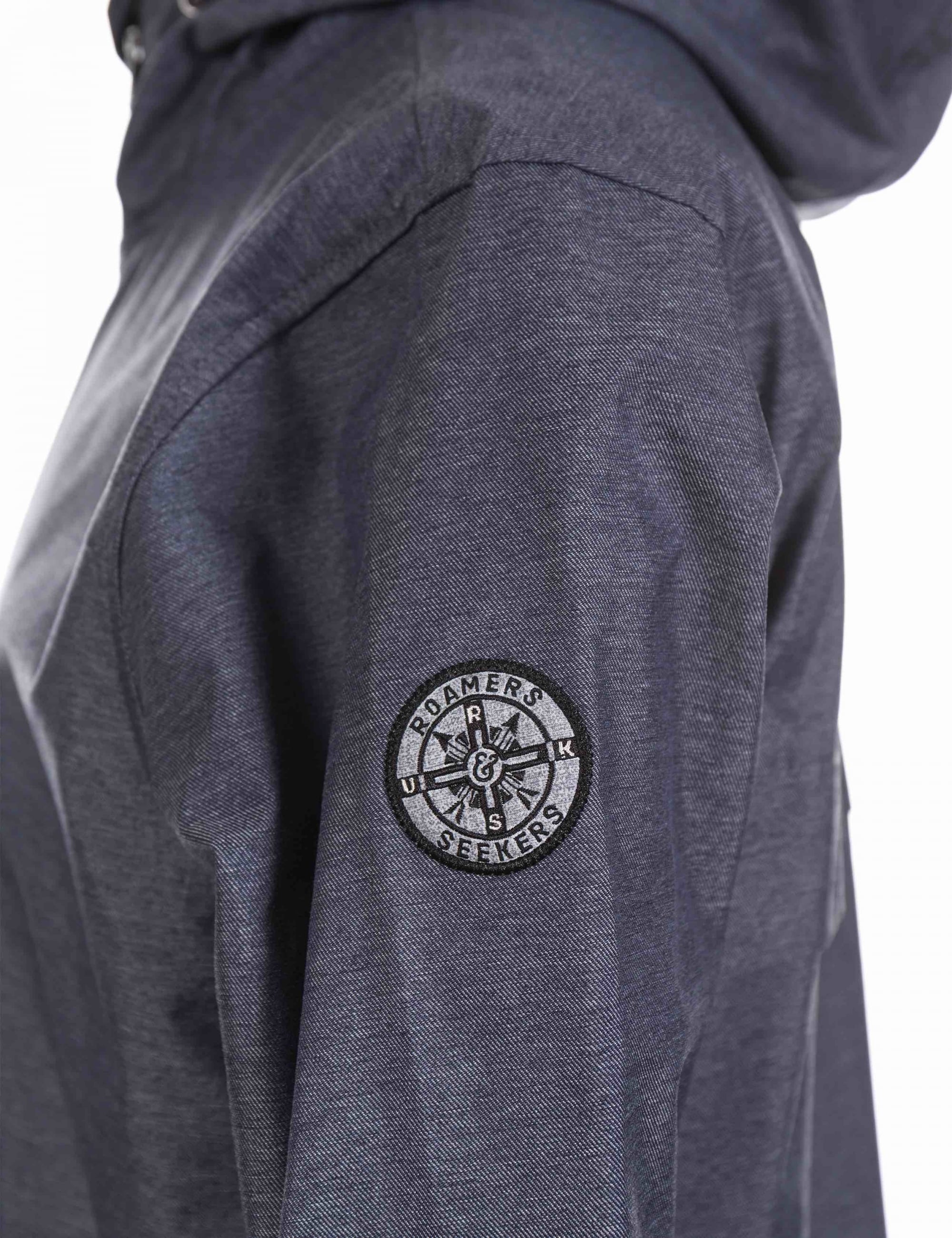 Sportive Overhead Jacket - Deep Denim Marl