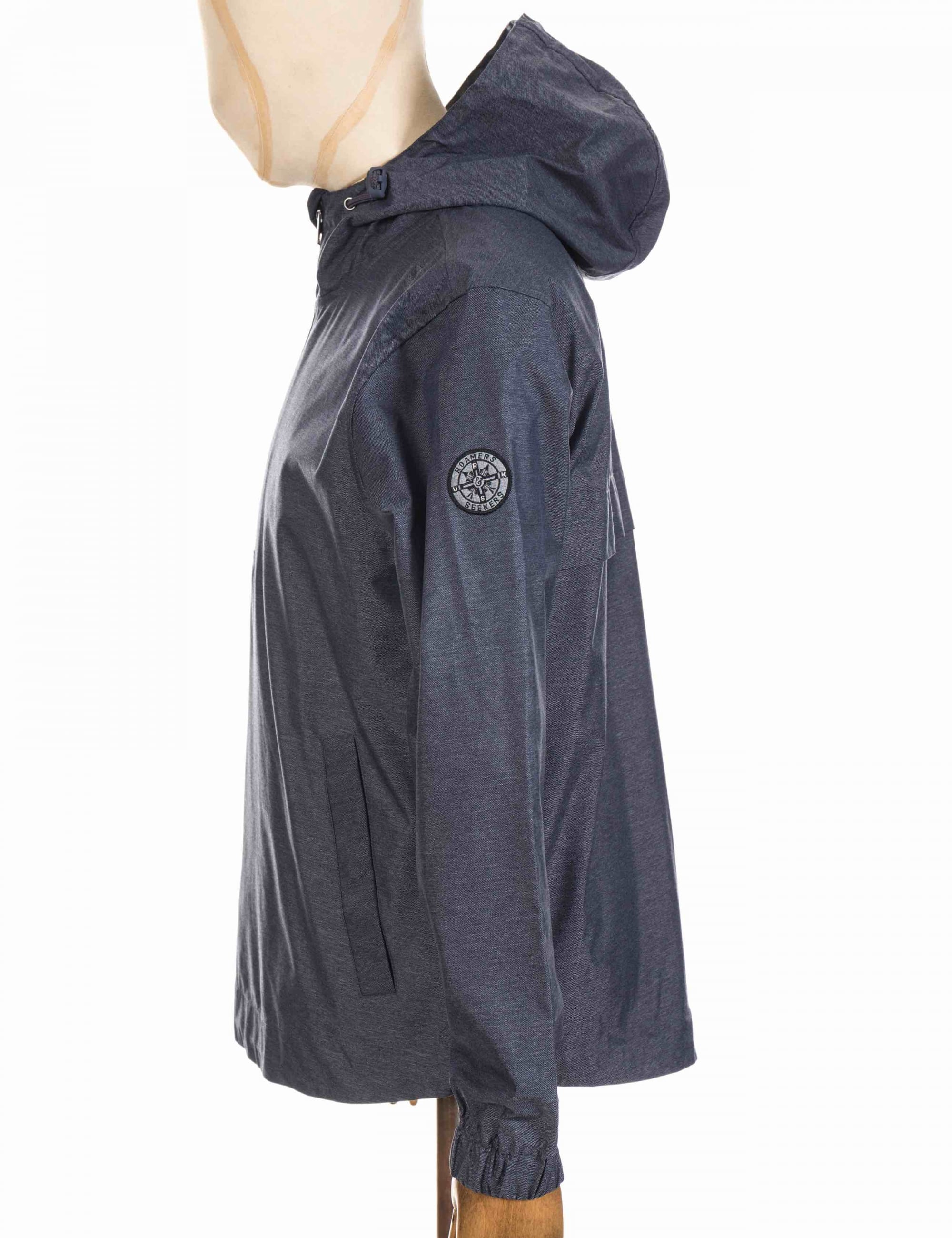 Sportive Overhead Jacket - Deep Denim Marl