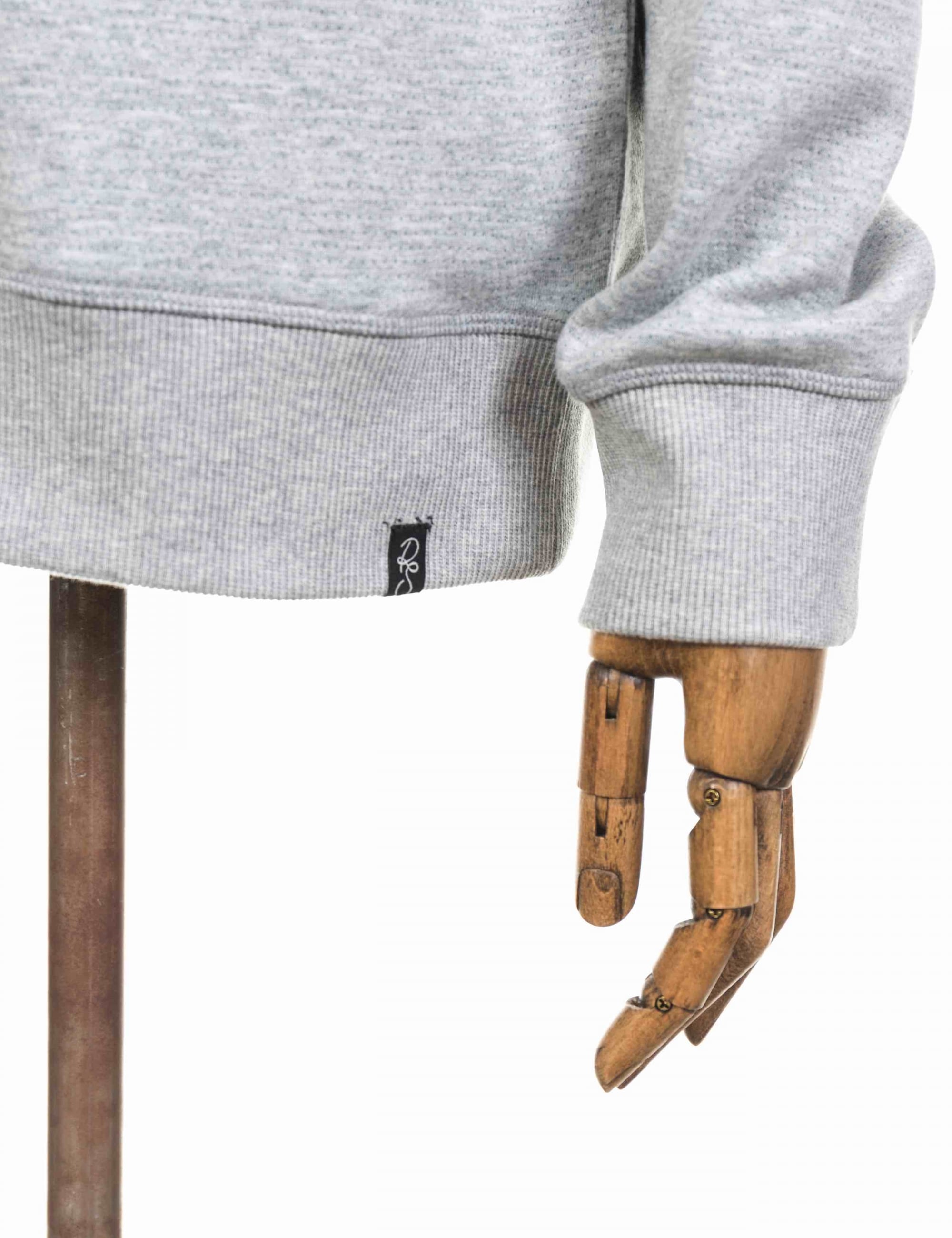 Perforate Sweatshirt - Lite Chambray