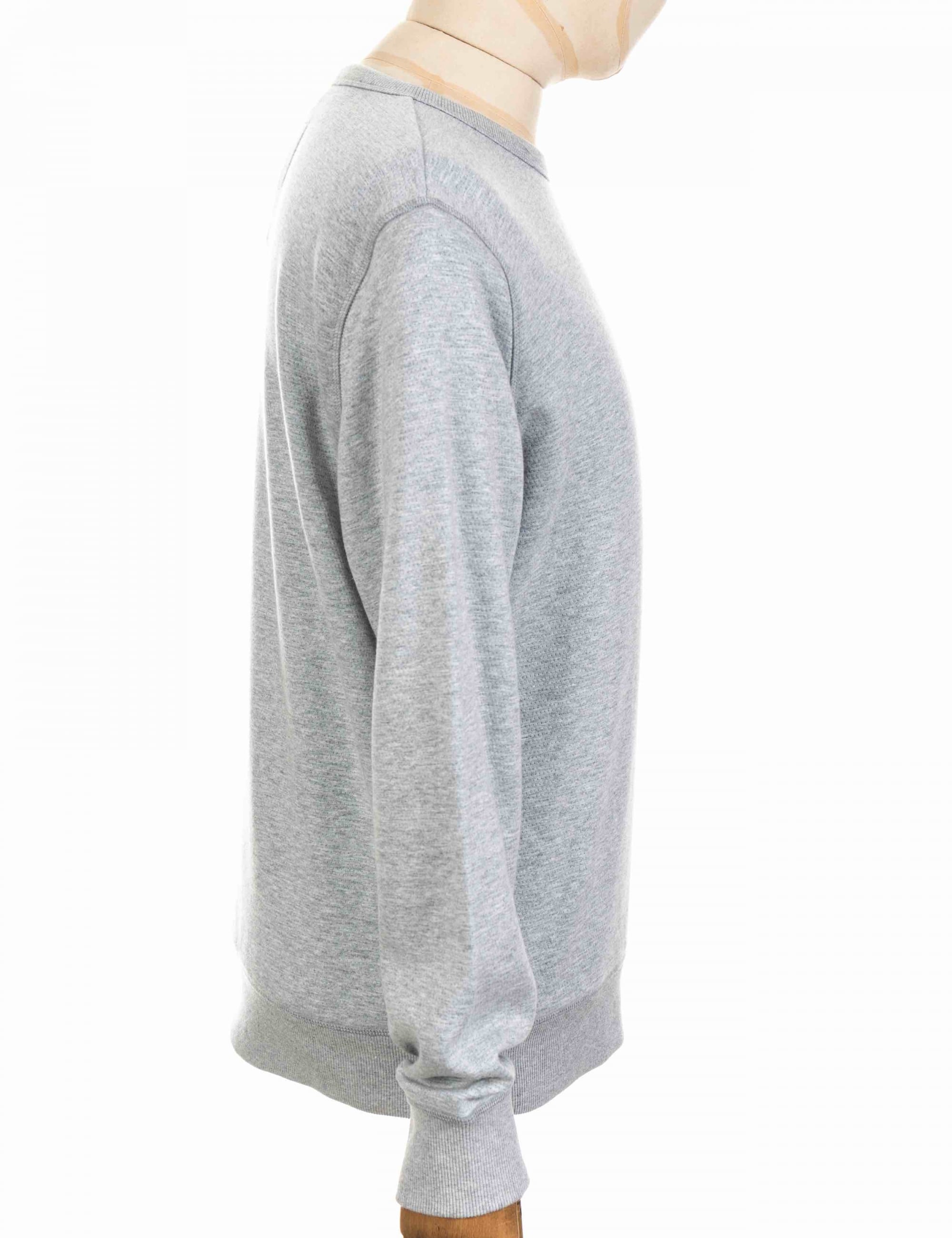 Perforate Sweatshirt - Lite Chambray