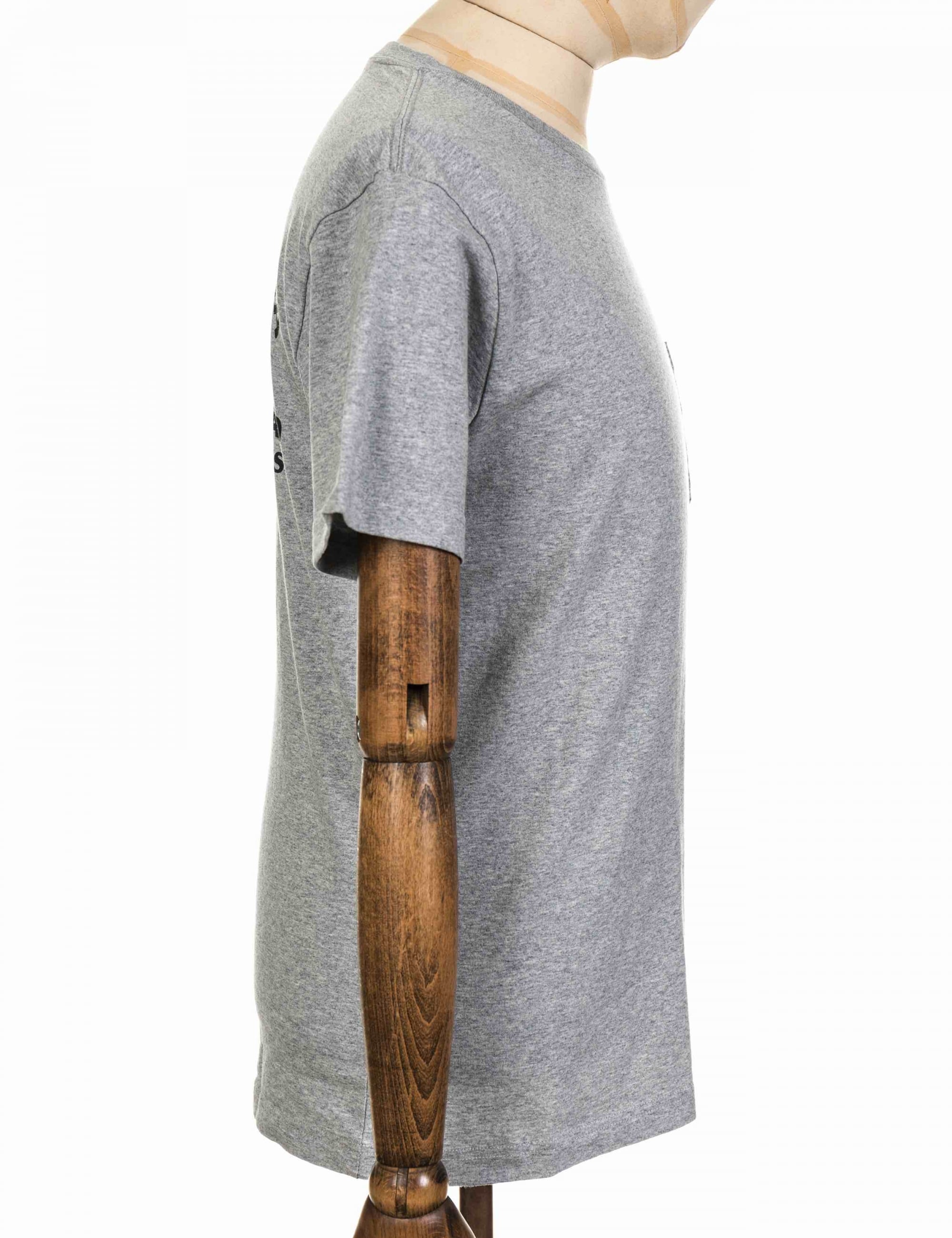Camperdown Address Pocket T-Shirt - Grey Heather