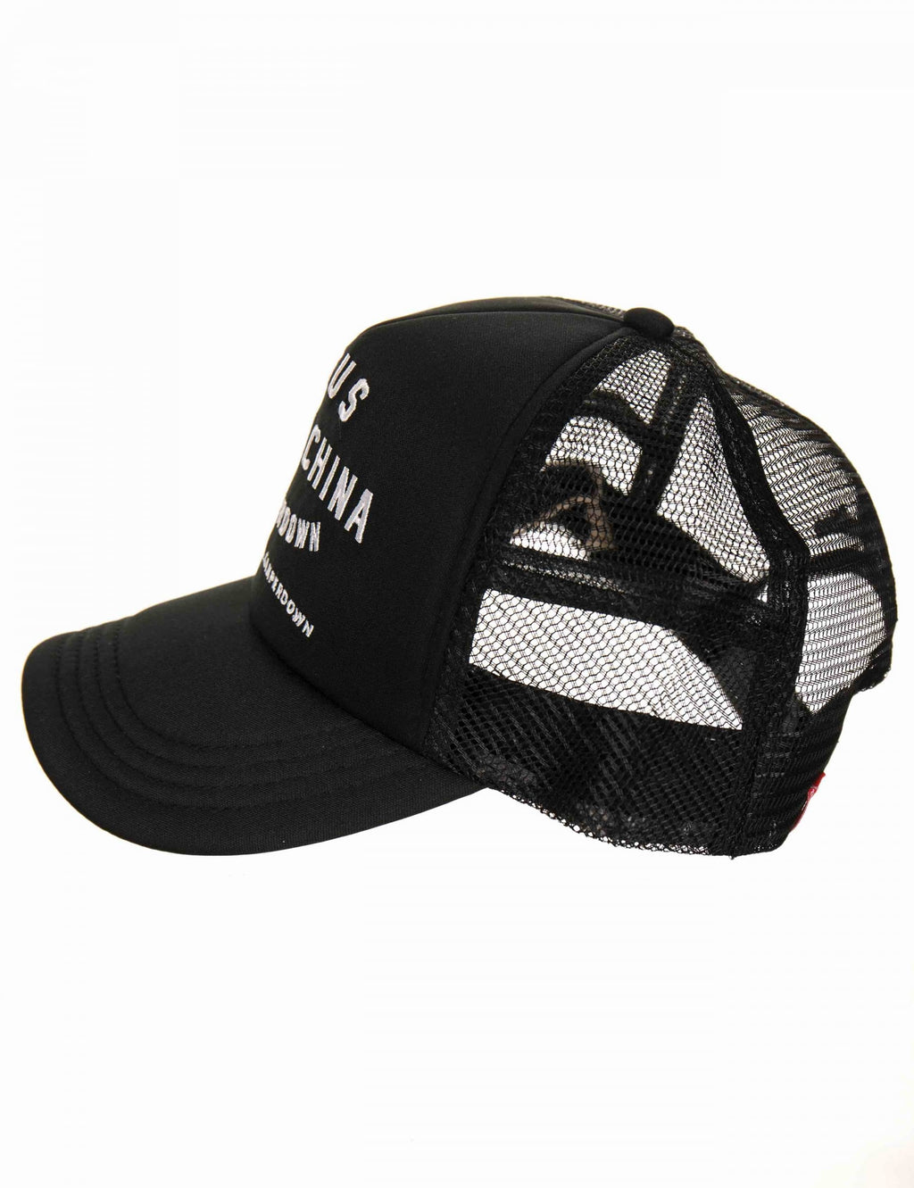 Camperdown Address Trucker Mesh Hat - Black