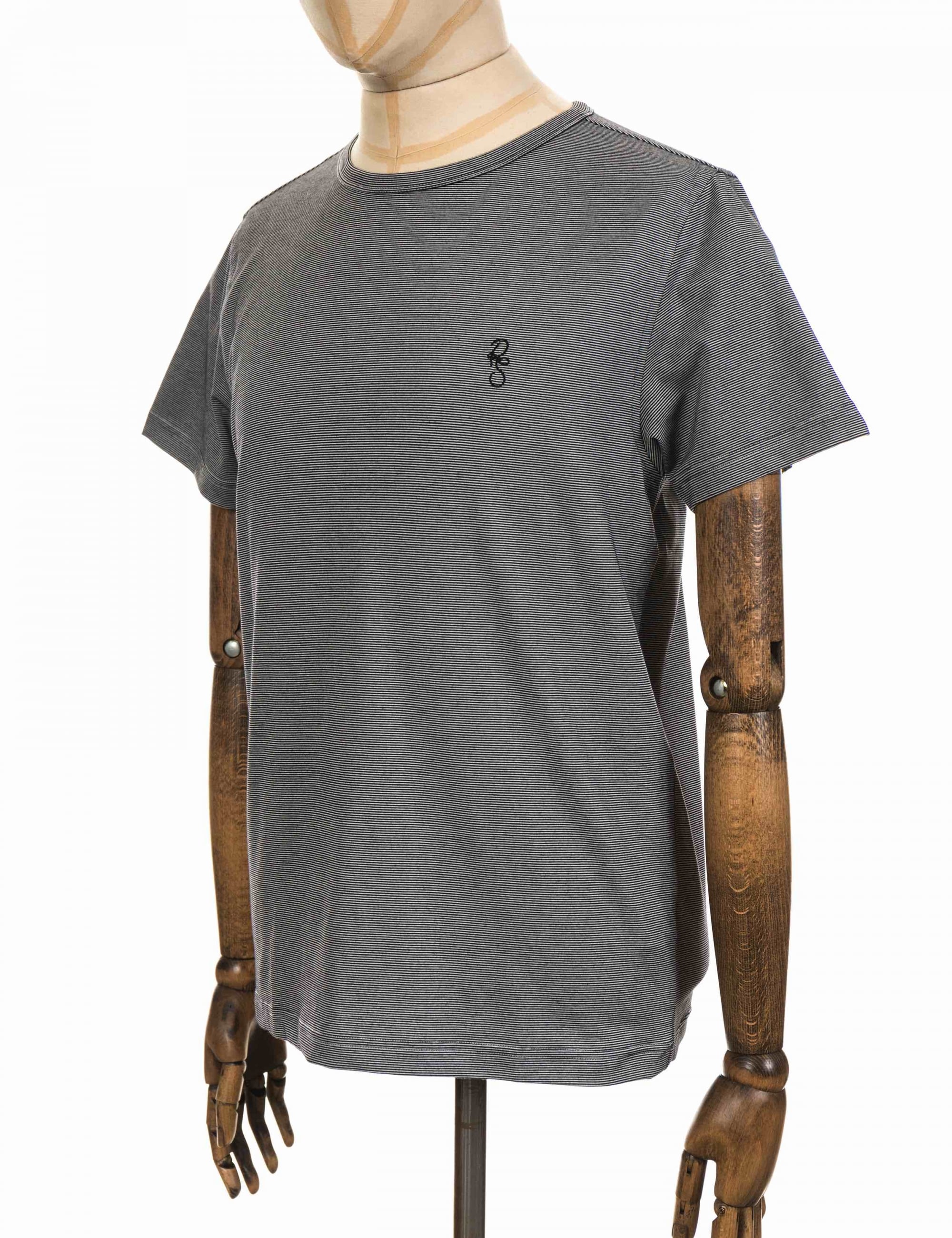 New Spirit T-Shirt - Blackboard Stripe