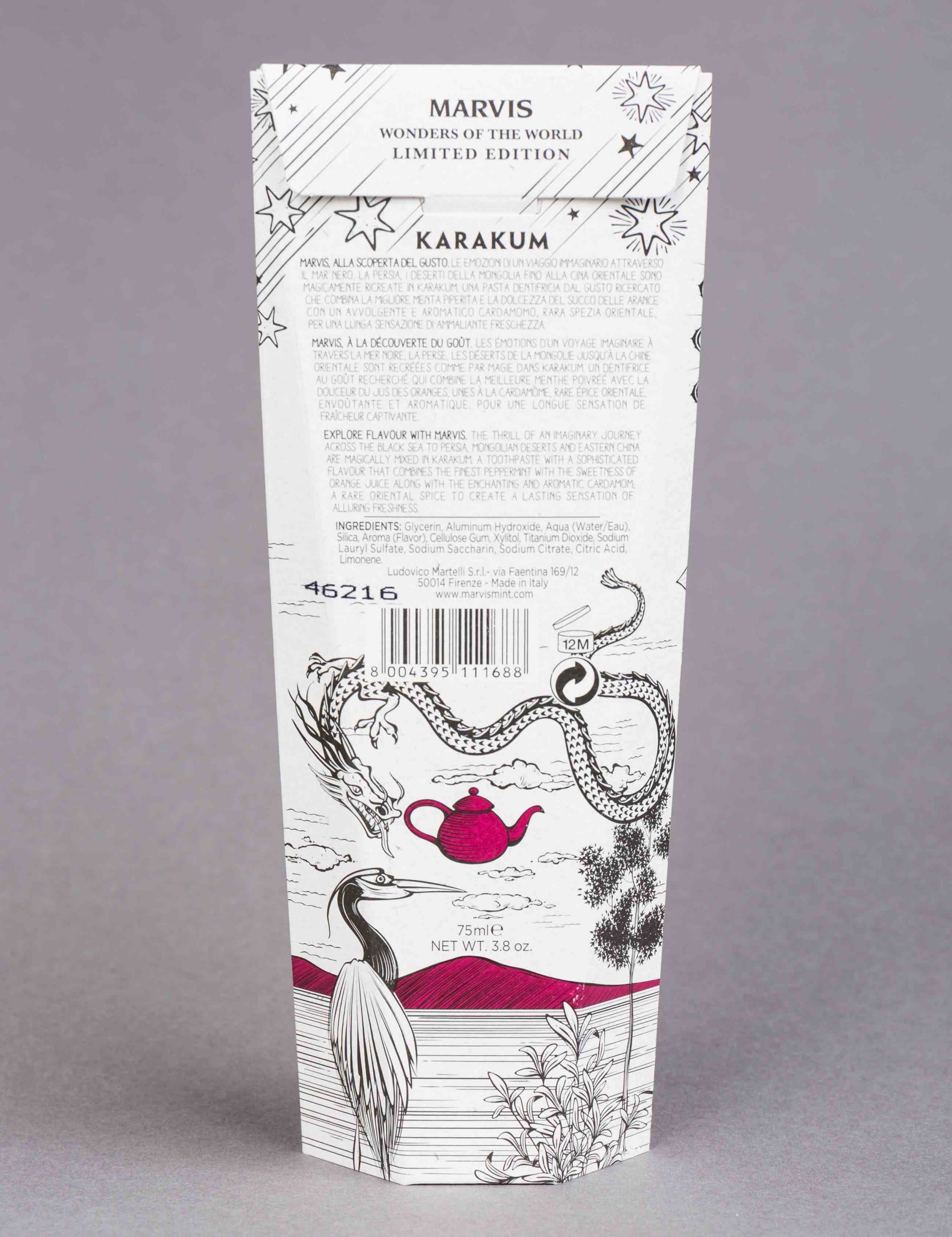 Toothpaste (75ml) - Karakum 'Wonders of the World'