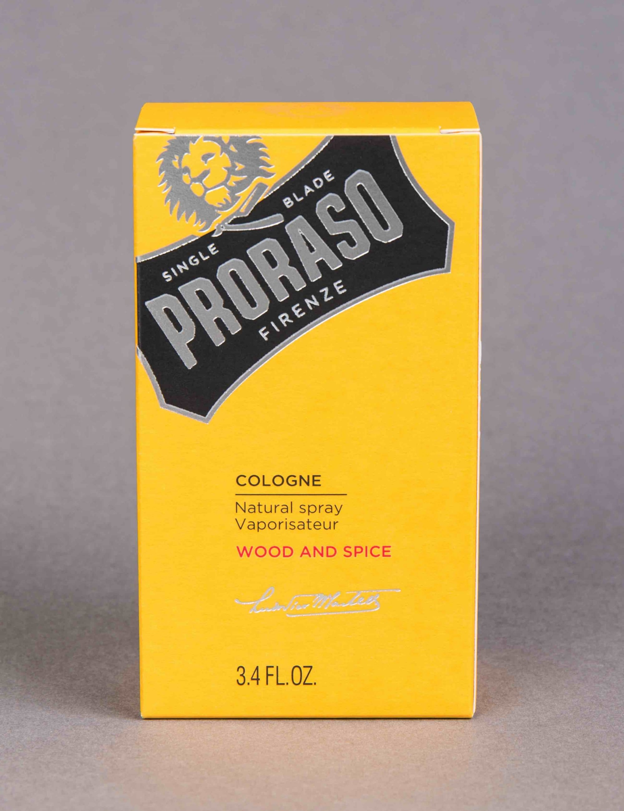 Proraso Eau de Cologne (100ml) - Wood and Spice