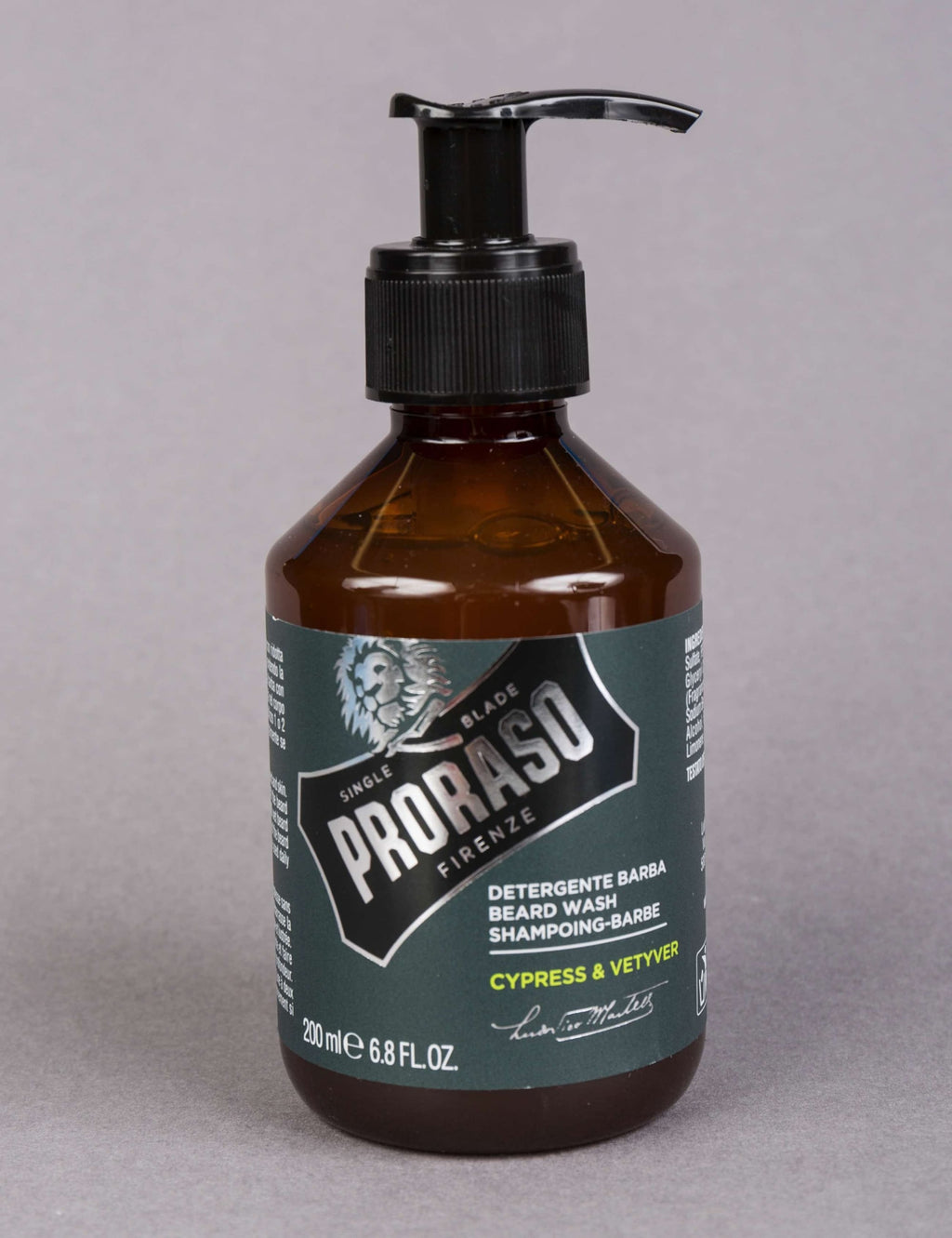 Beard Wash (200ml) - Cypress & Vetyver