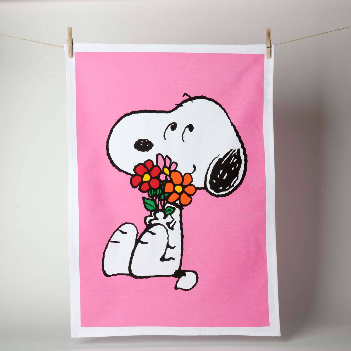 Peanuts Peanuts Love is in Bloom Tea Towel