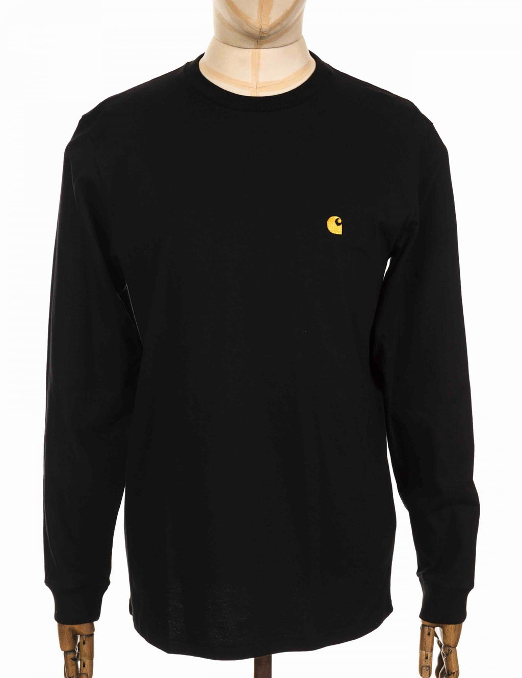 Chase Long Sleeve T-Shirt - Black/Gold