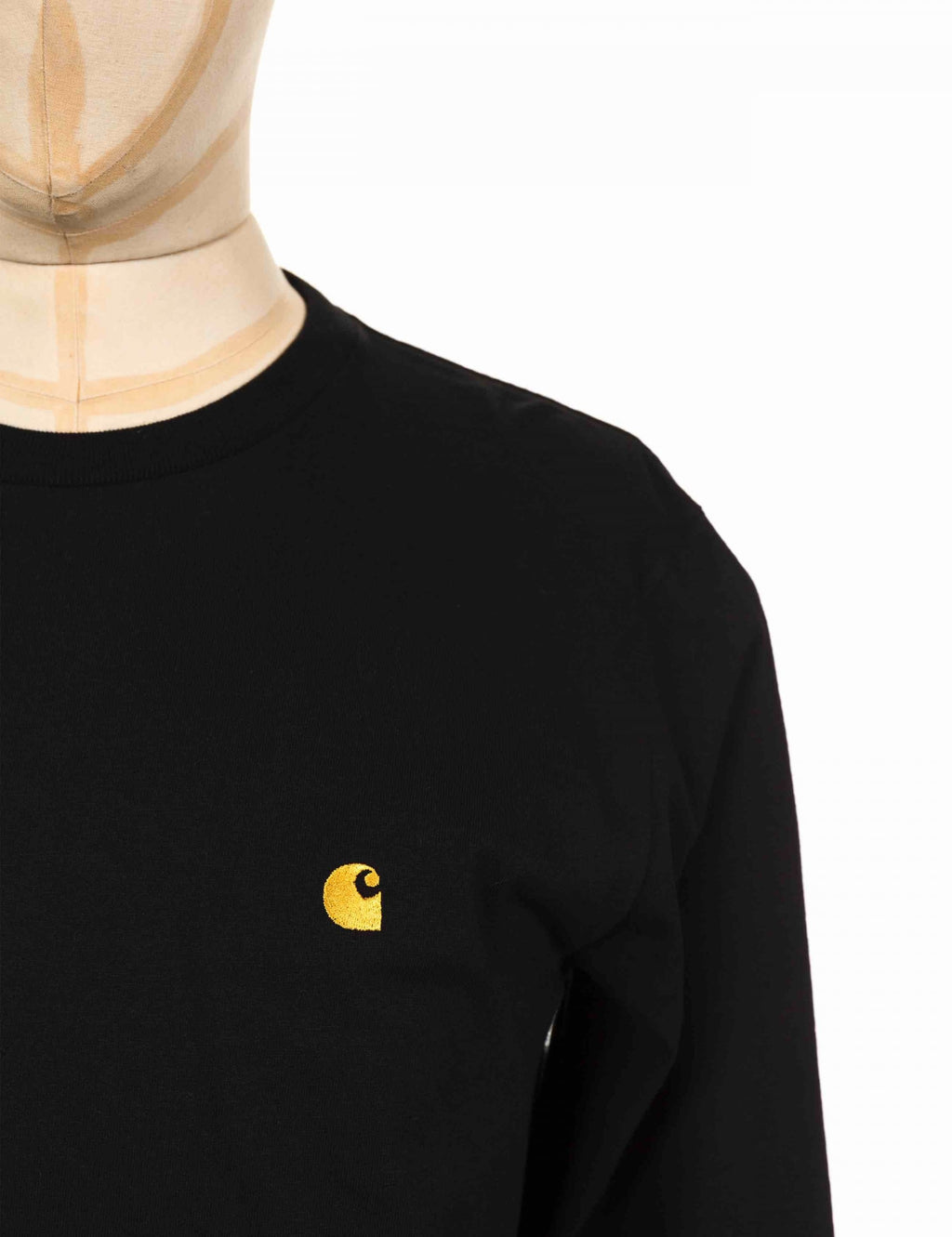 Chase Long Sleeve T-Shirt - Black/Gold