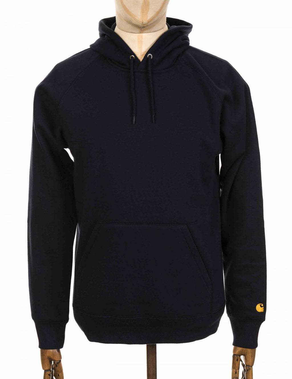 Chase Hooded Sweat - Dark Navy/Gold