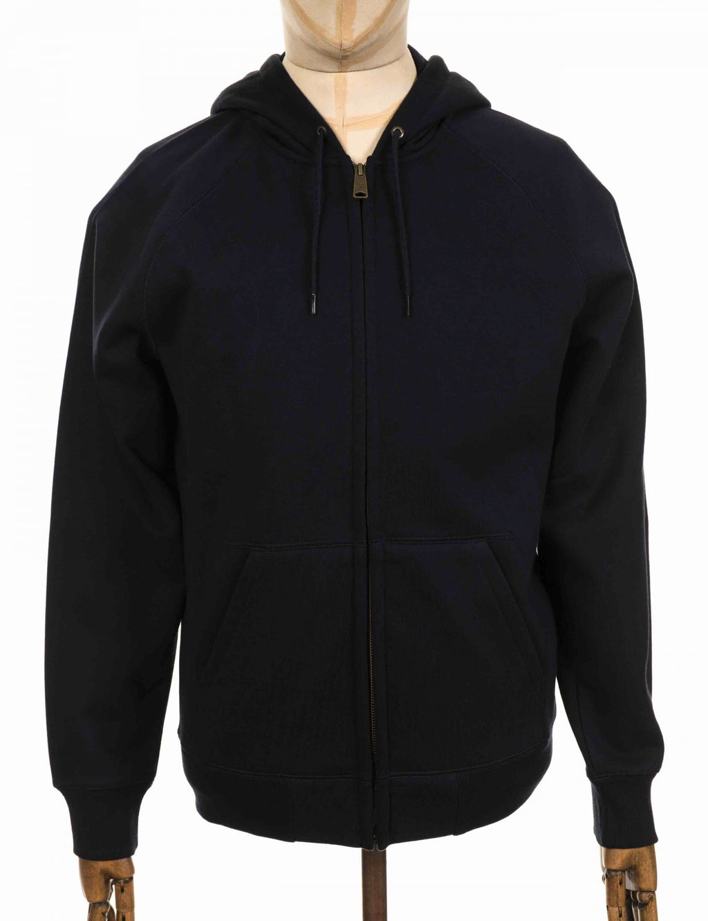 Chase Hooded Jacket - Dark Navy/Gold