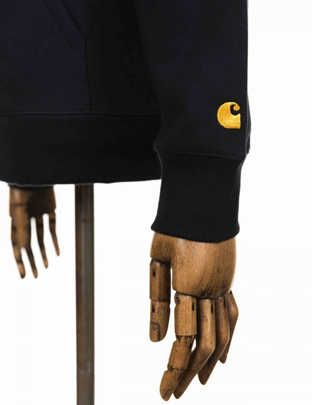Chase Hooded Jacket - Dark Navy/Gold