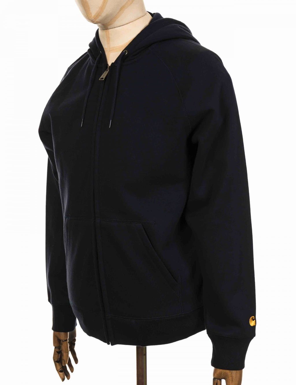Chase Hooded Jacket - Dark Navy/Gold