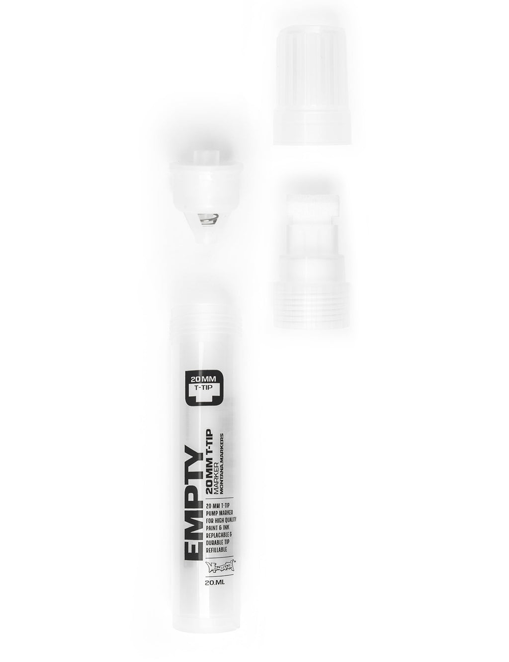 Empty Marker Pen - 20mm T-Tip