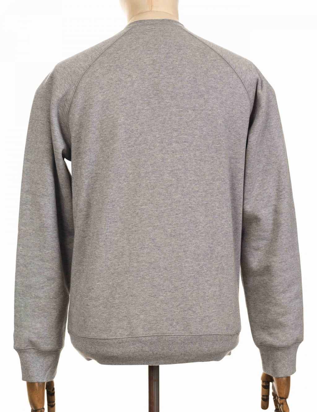 Chase Crew Sweat - Grey Heather/Gold