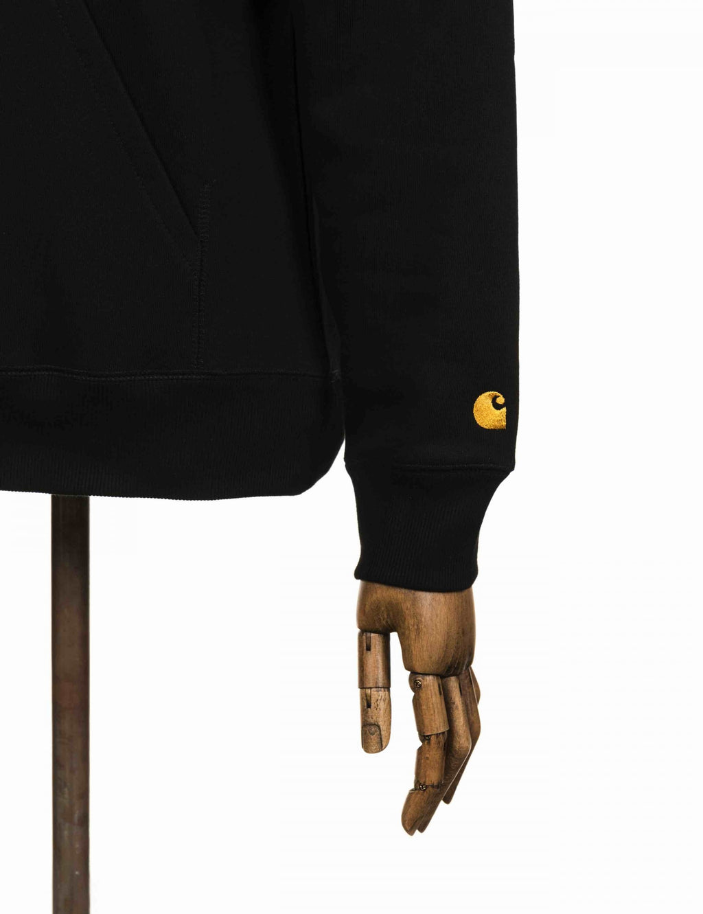 Chase Hooded Sweat - Black/Gold