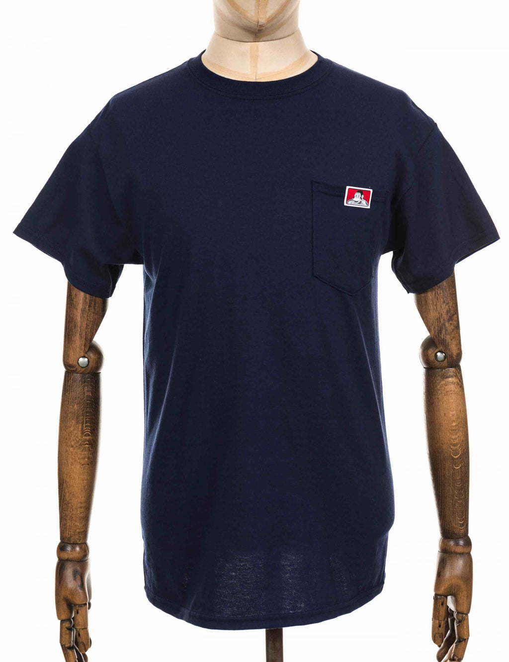 Classic Patch Logo Pocket T-Shirt - Navy