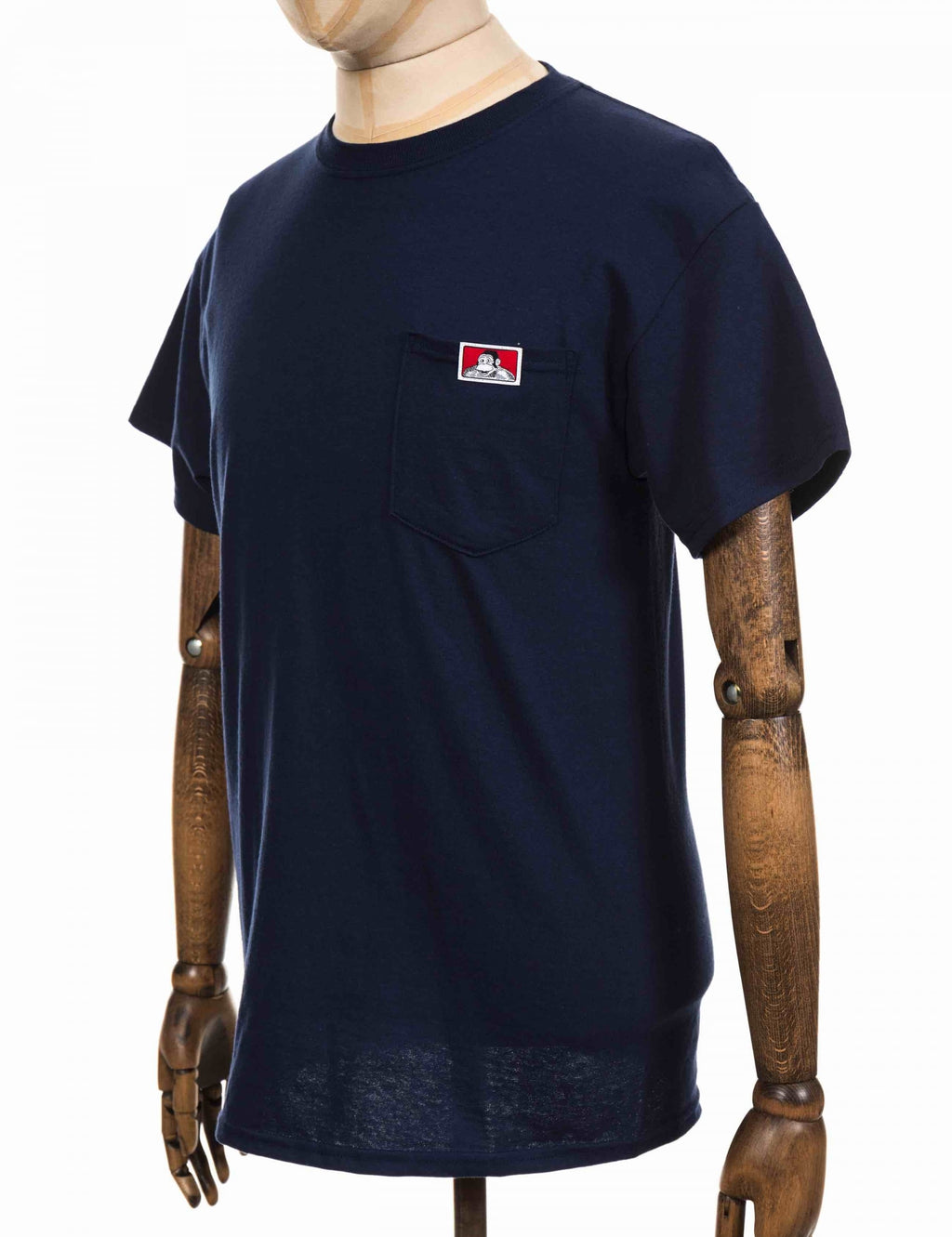 Classic Patch Logo Pocket T-Shirt - Navy