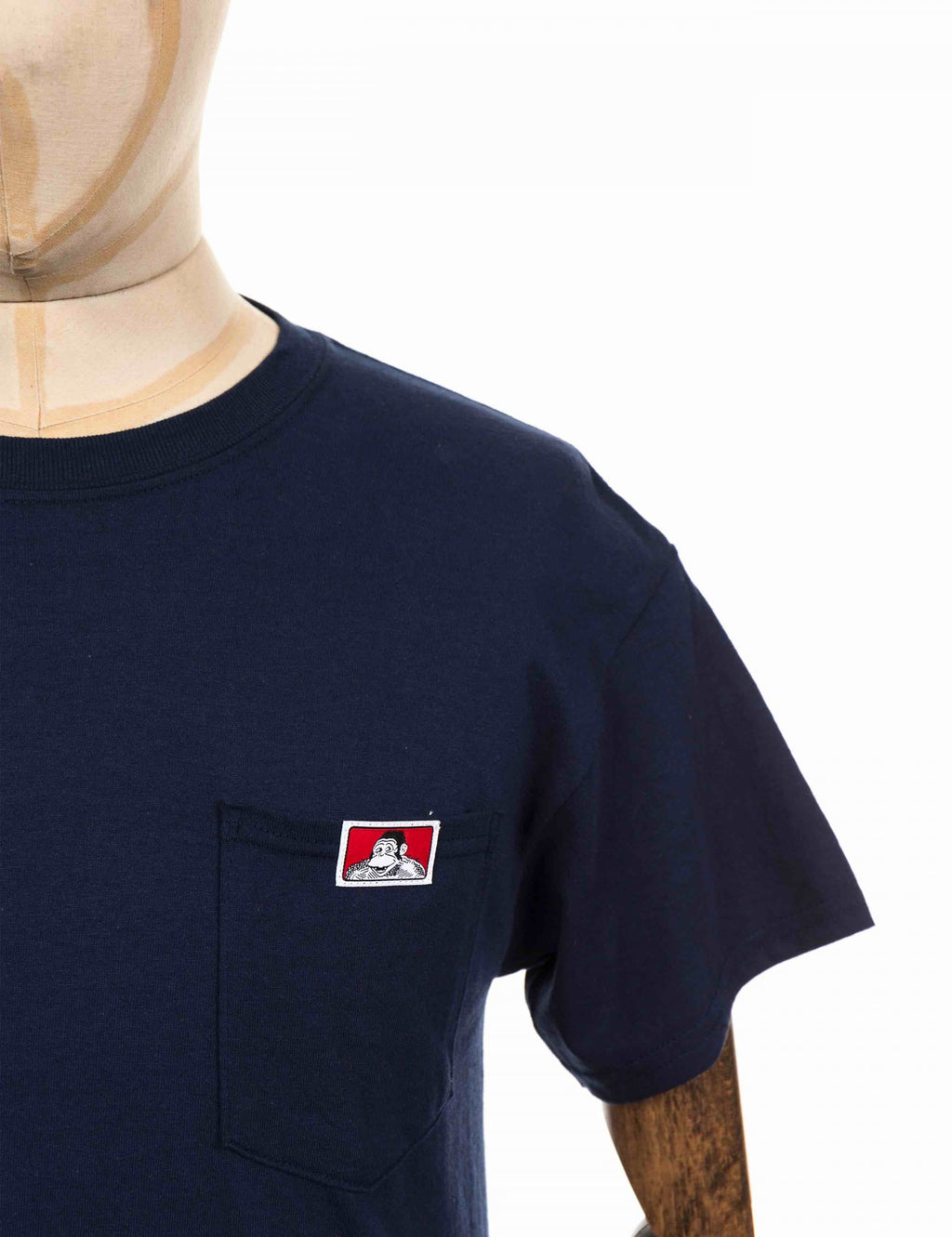 Classic Patch Logo Pocket T-Shirt - Navy