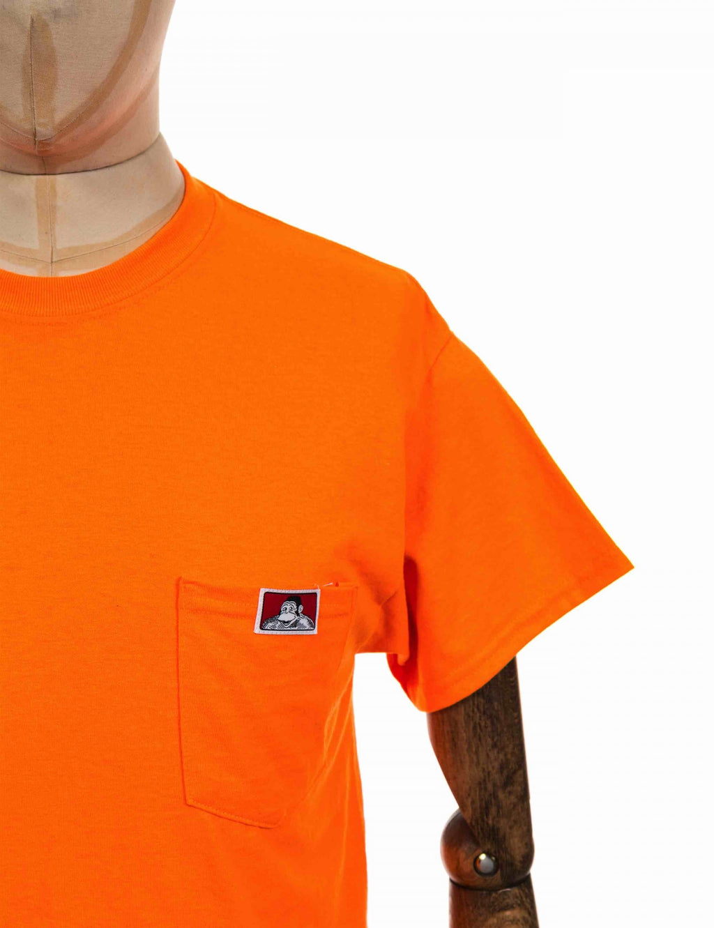 Classic Patch Logo Pocket T-Shirt - Orange