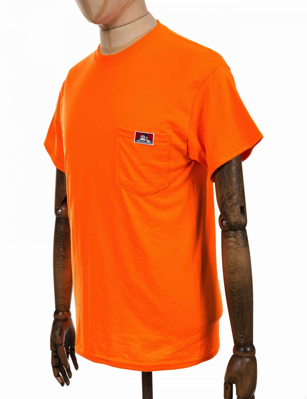 Classic Patch Logo Pocket T-Shirt - Orange