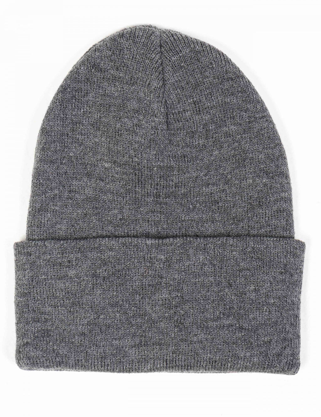 Classic Logo Beanie Hat - Heather Charcoal