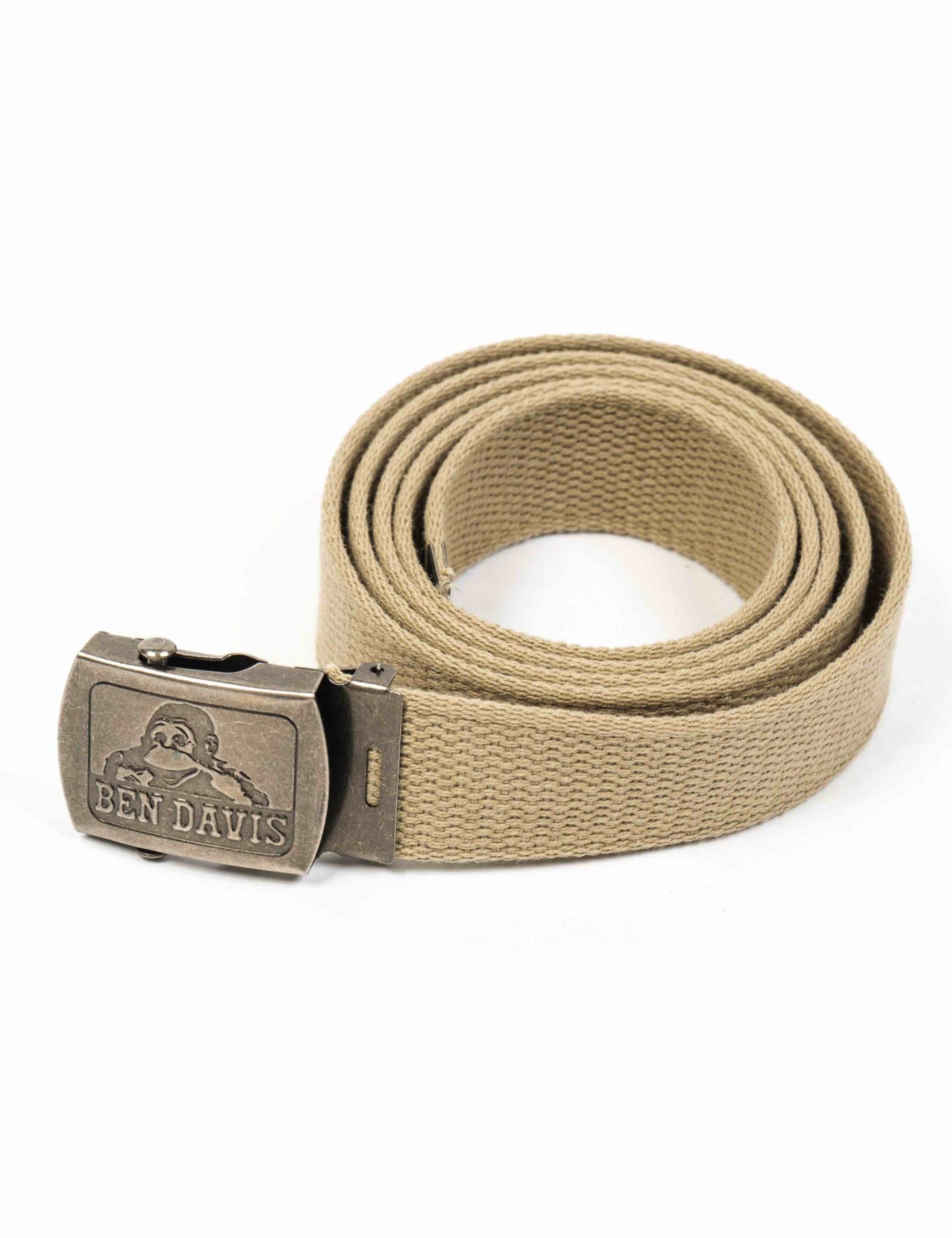 Ben Davis Classic Canvas Web Belt - Khaki