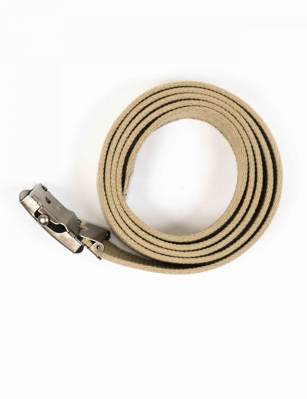 Classic Canvas Web Belt - Khaki