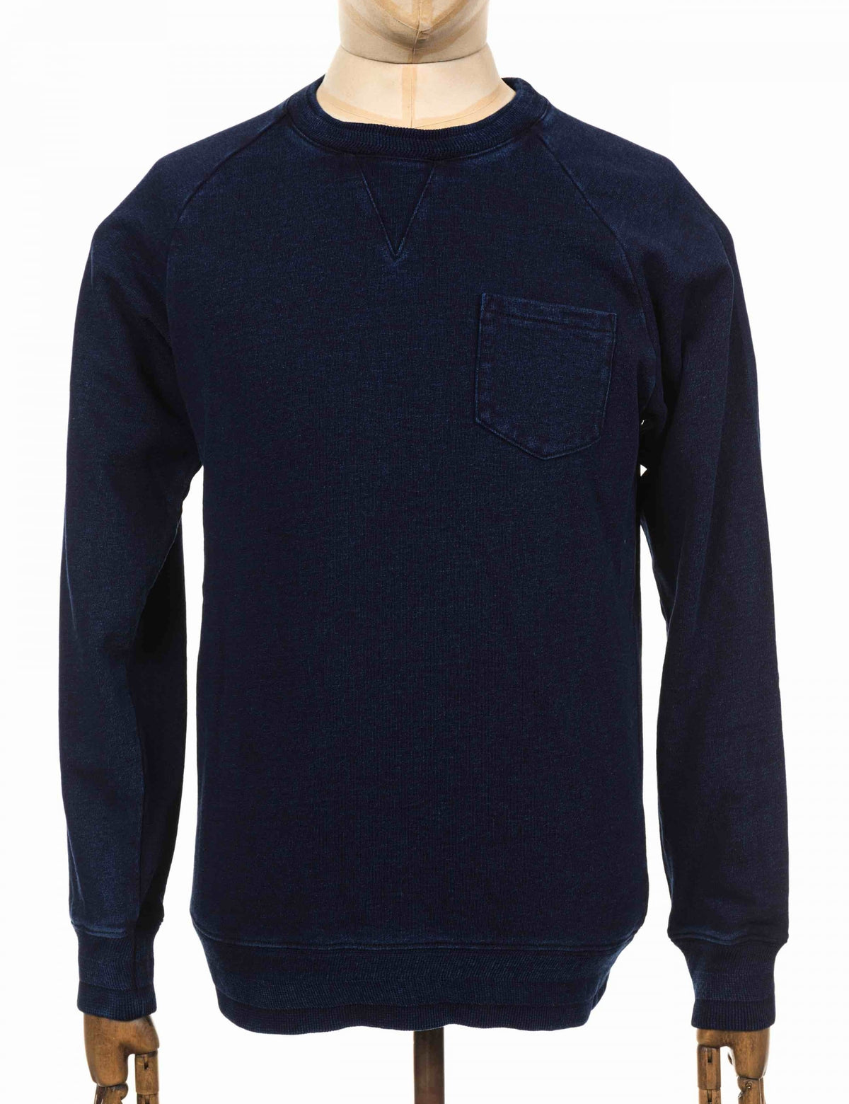 Edwin Jeans Raglan Sweatshirt - Dark Indigo - Clothing from Fat Buddha ...