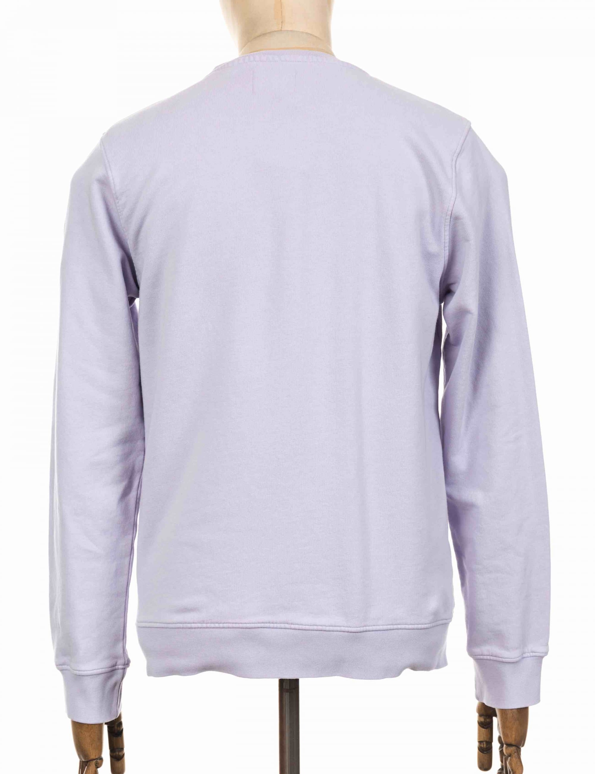 Organic Crew Sweat - Soft Lavender