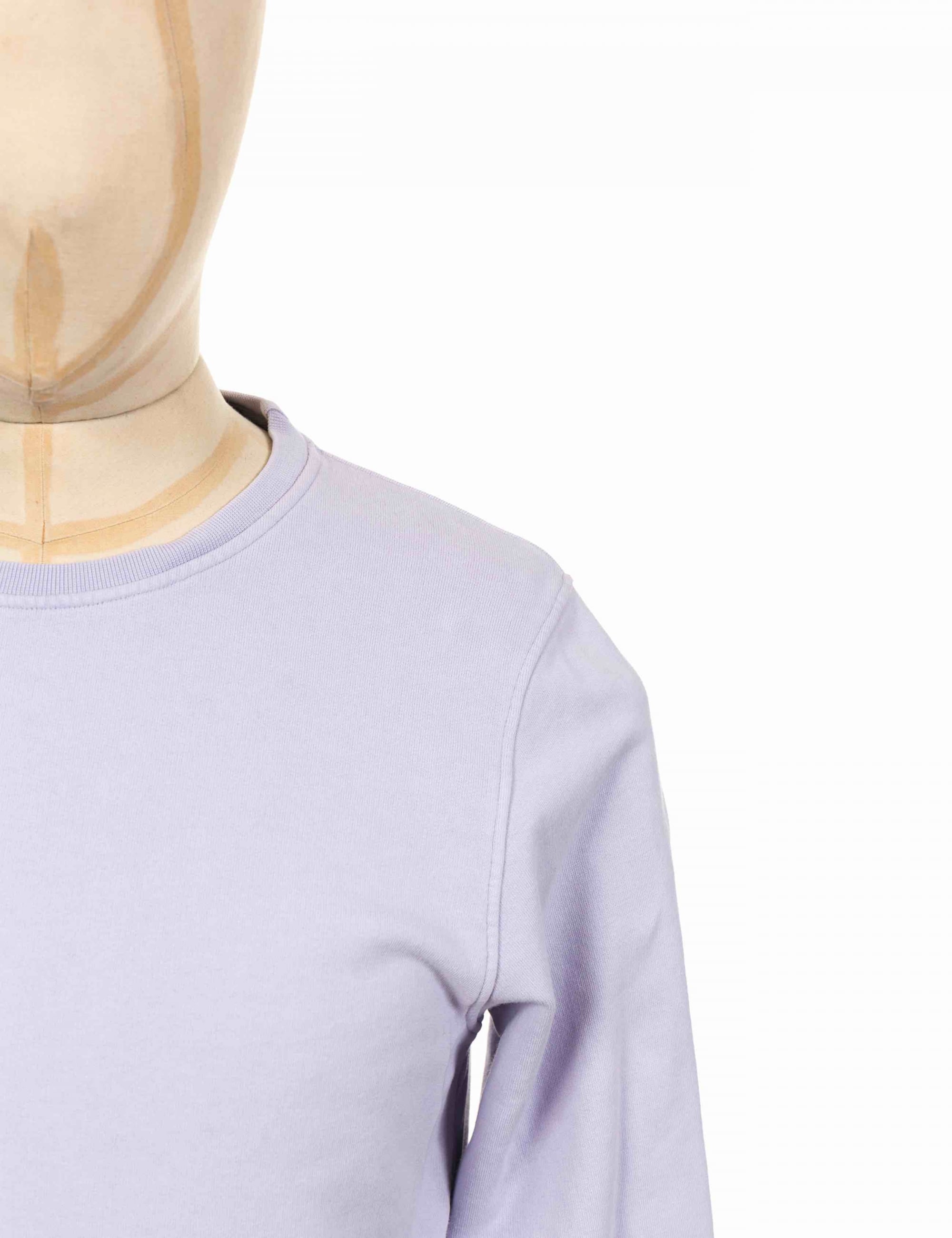 Organic Crew Sweat - Soft Lavender