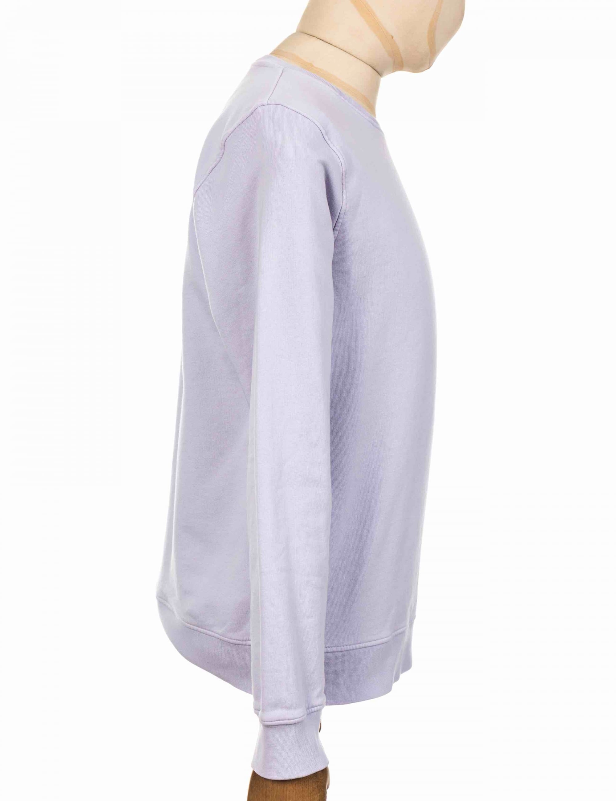 Organic Crew Sweat - Soft Lavender