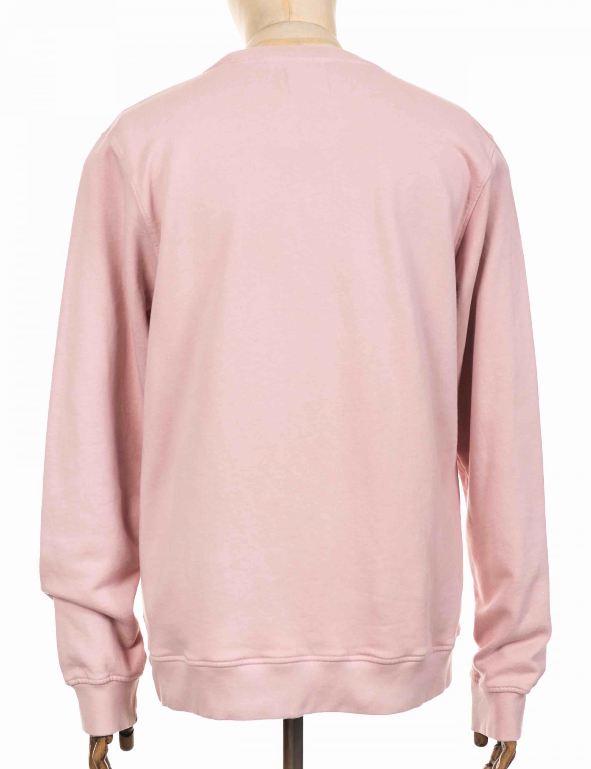 Organic Crew Sweat - Faded Pink