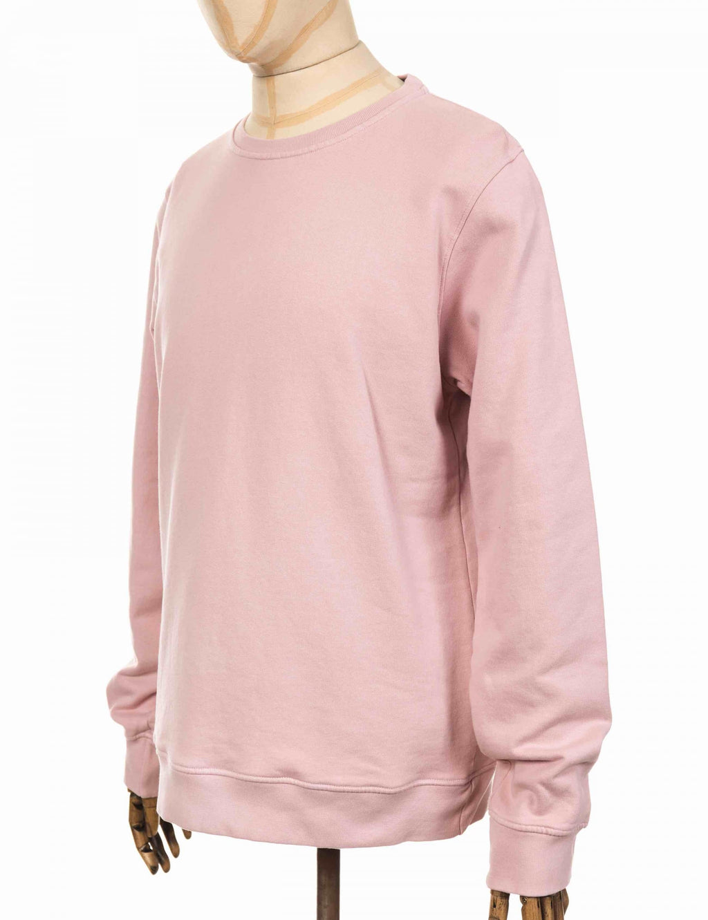 Organic Crew Sweat - Faded Pink