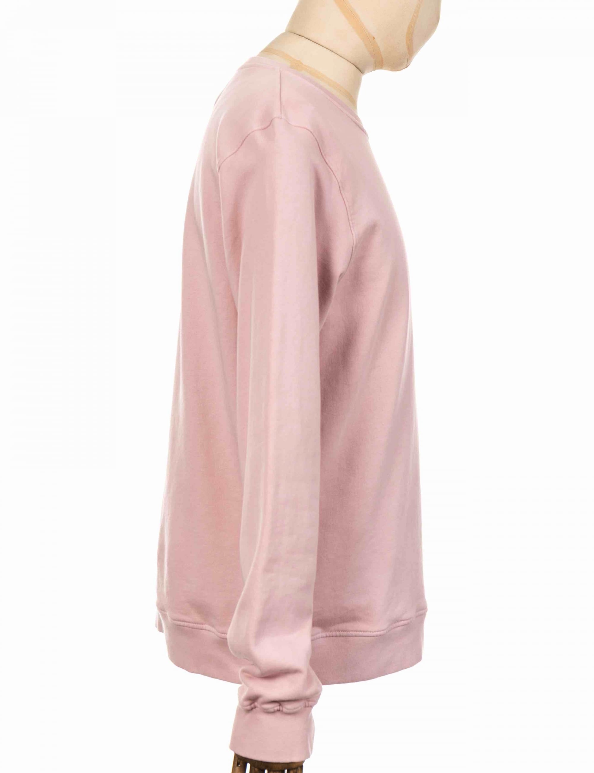 Organic Crew Sweat - Faded Pink