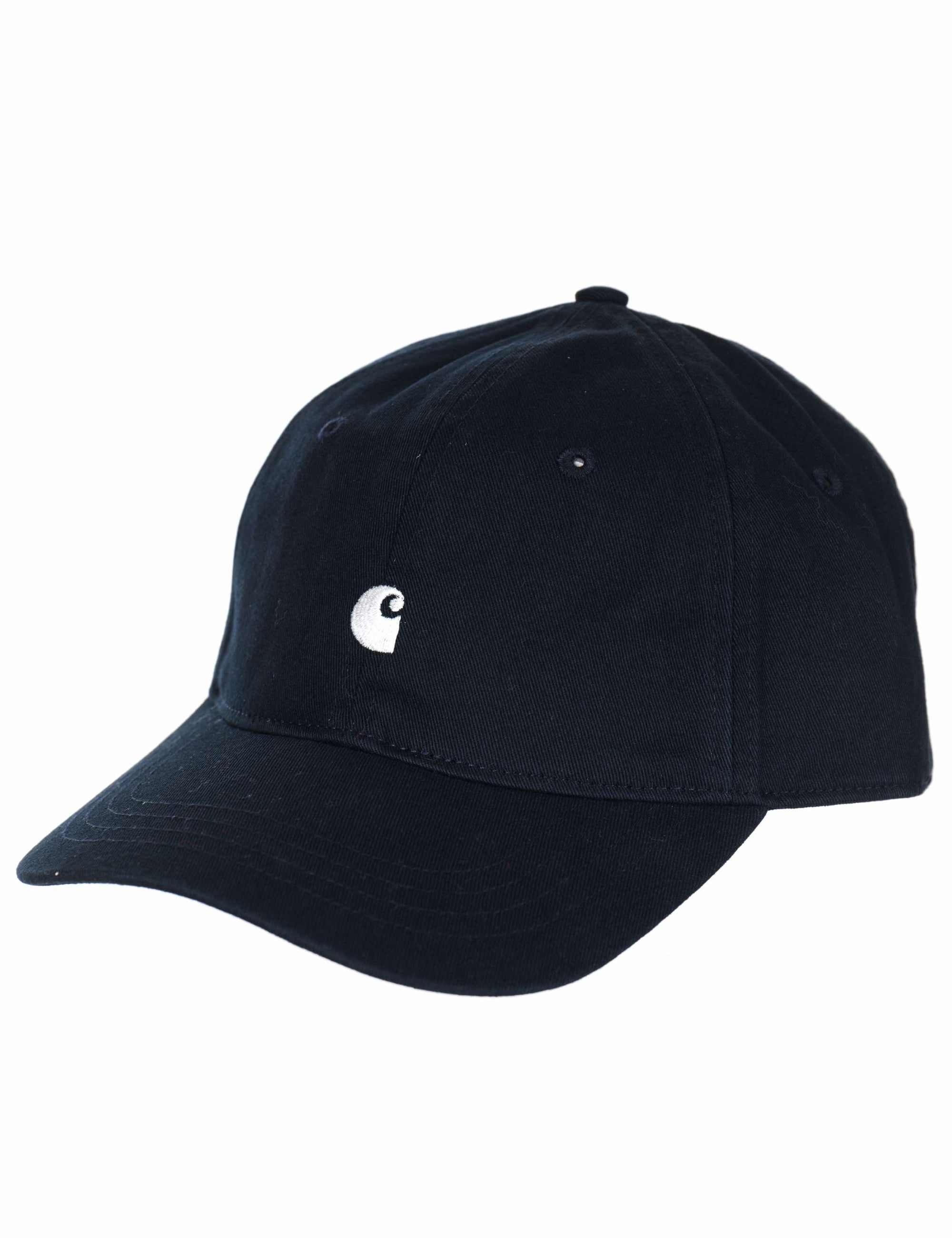 Carhartt WIP Madison Logo Cap - Dark Navy/White