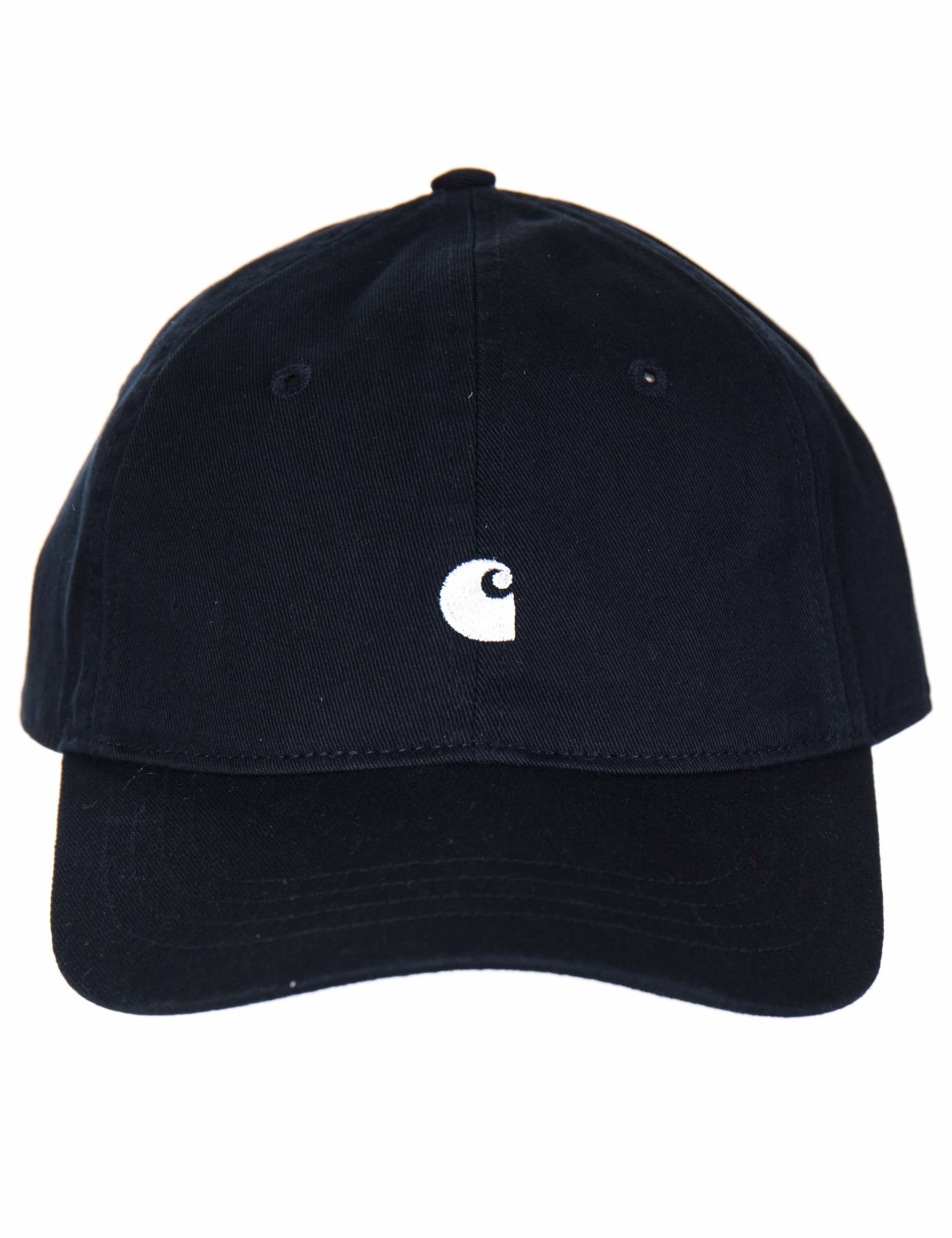 Carhartt WIP Madison Logo Cap - Dark Navy/White