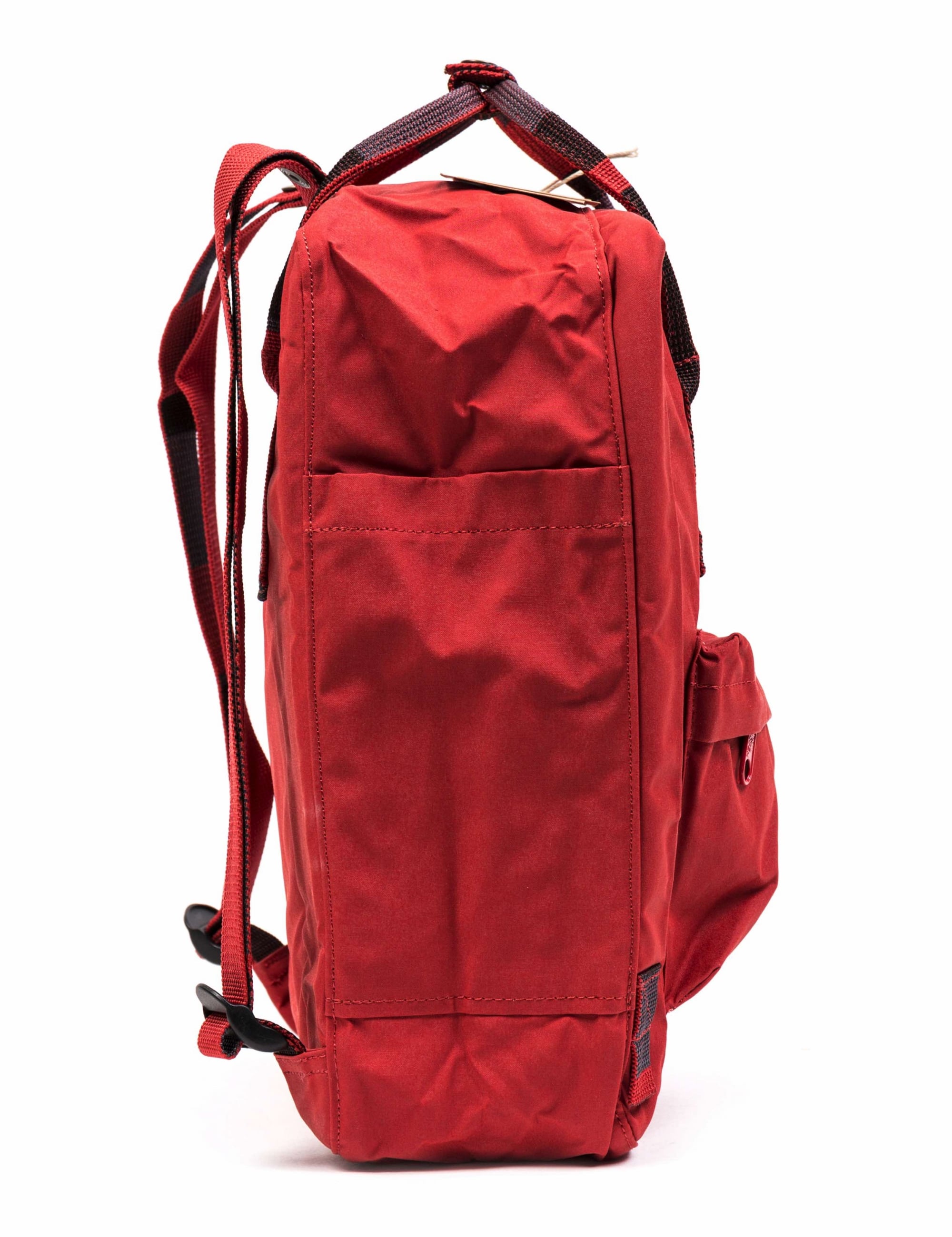 Kanken Classic Backpack - Deep Red-Random Blocked