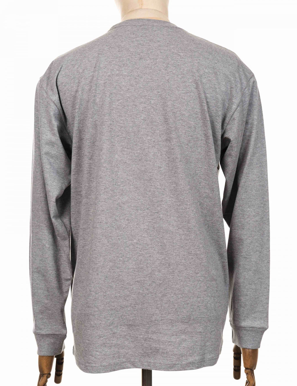 Chase Long Sleeve T-Shirt - Grey Heather/Gold