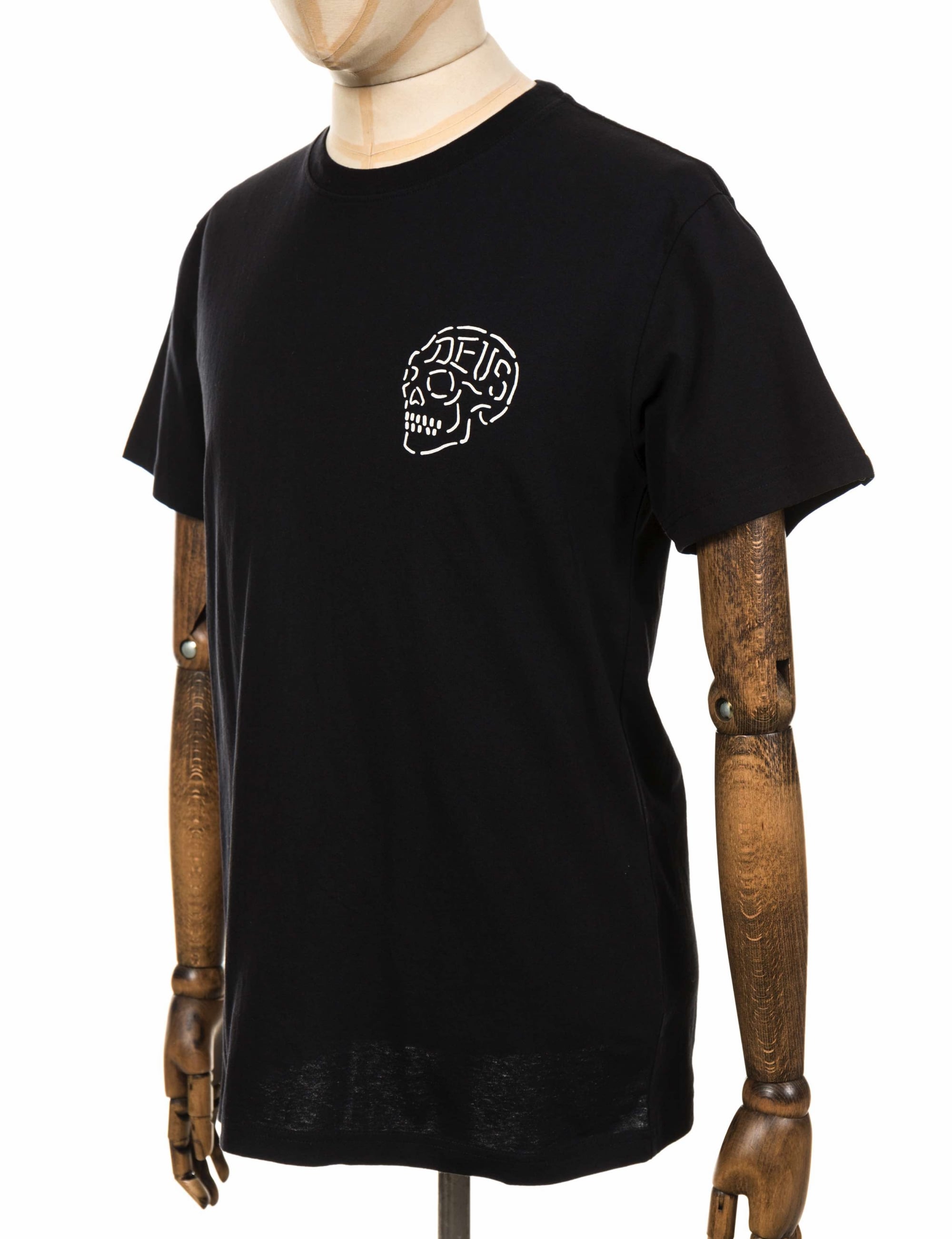Deus Ex Machina Venice Address Skull T-Shirt - Black