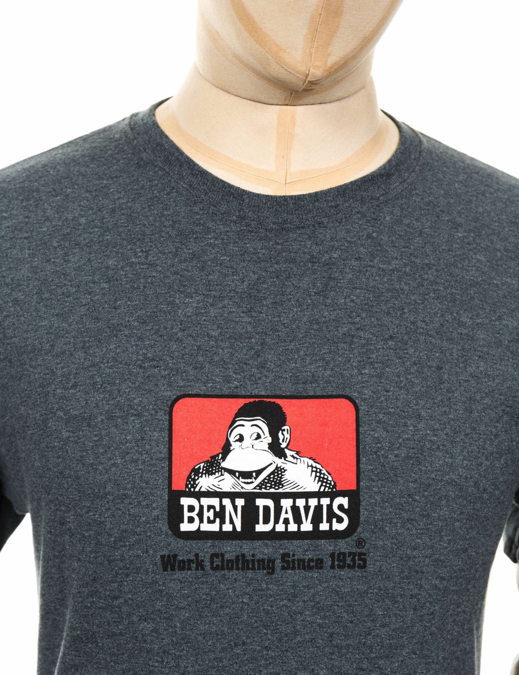 Classic Logo T-Shirt - Heather Charcoal