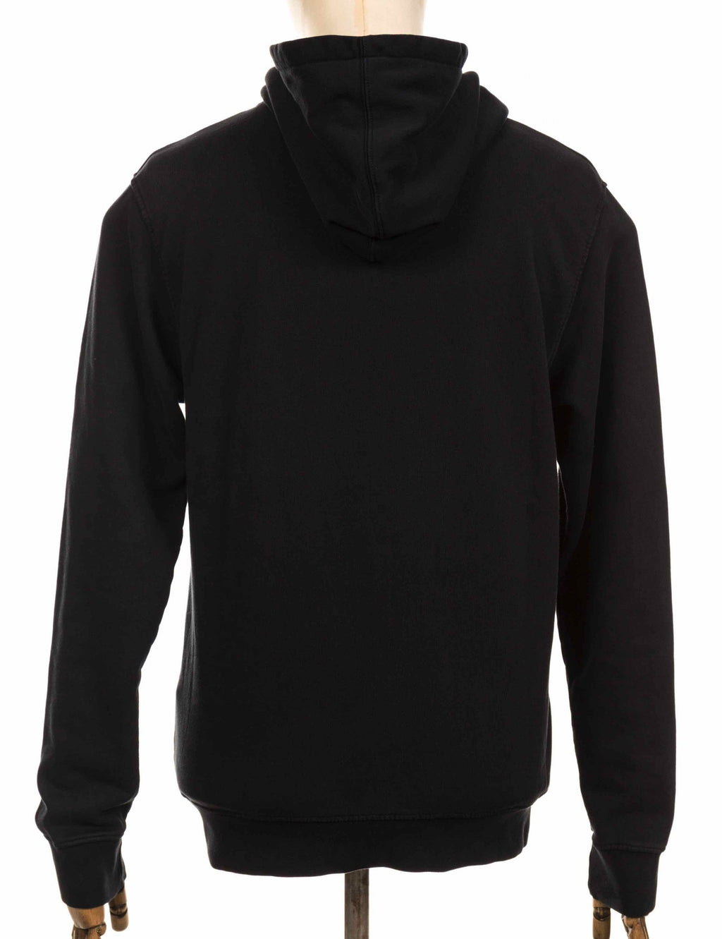Organic Hooded Sweat - Deep Black