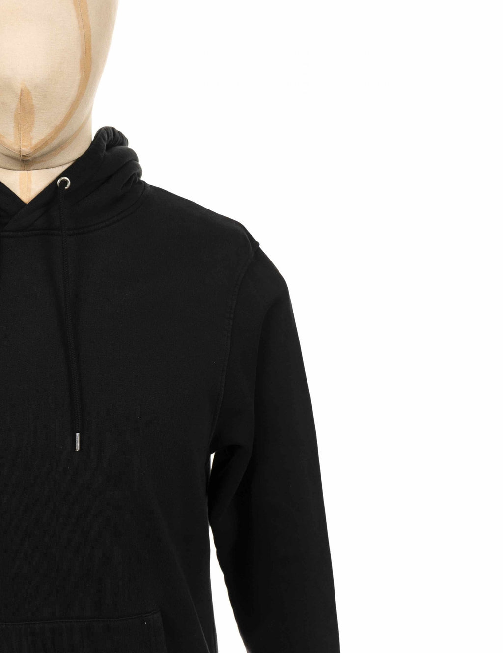 Organic Hooded Sweat - Deep Black