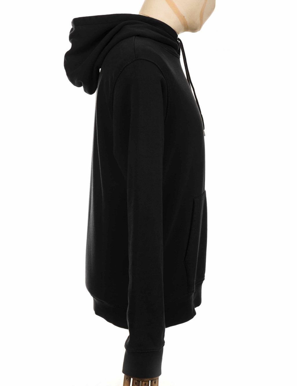Organic Hooded Sweat - Deep Black