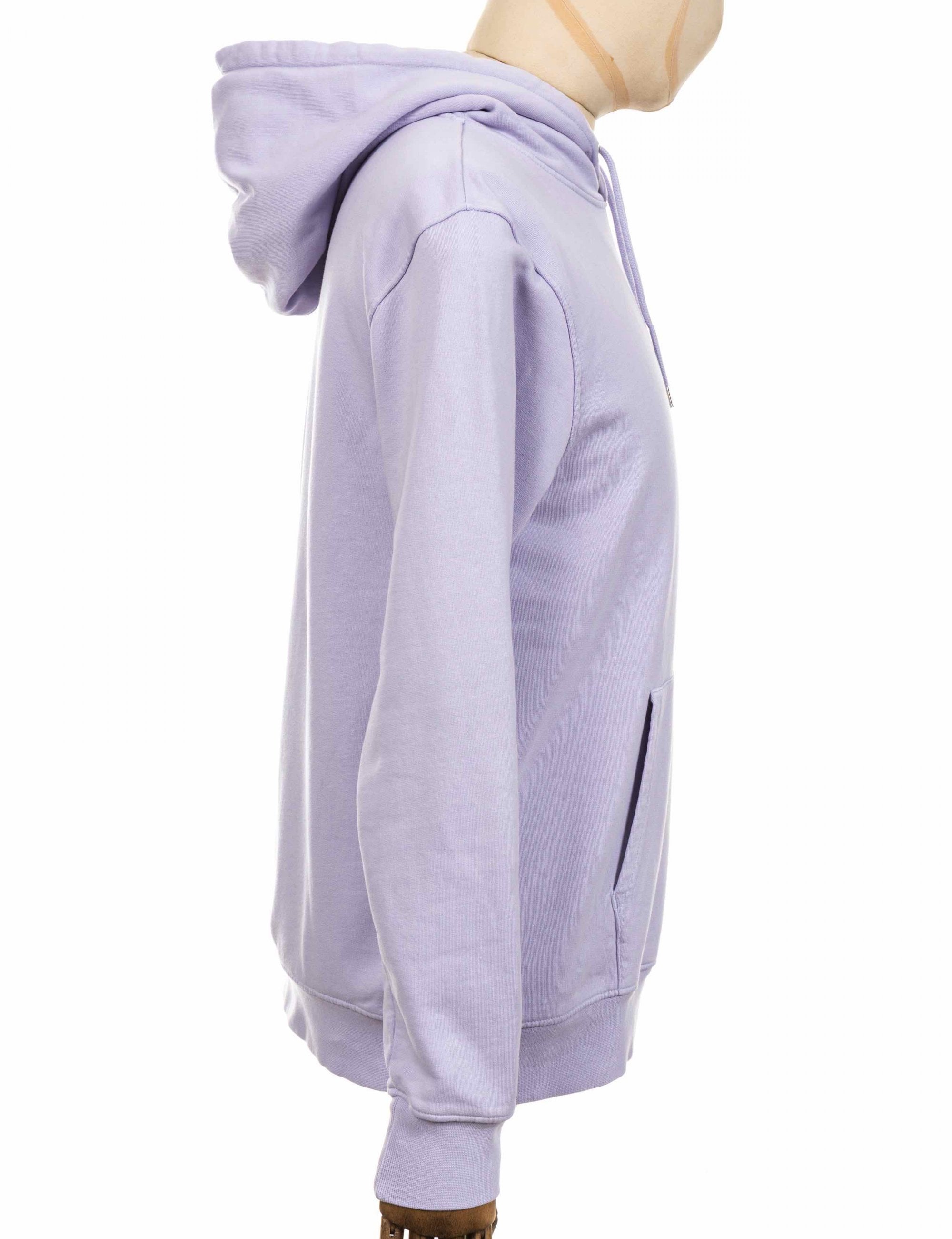 Organic Hooded Sweat - Soft Lavender