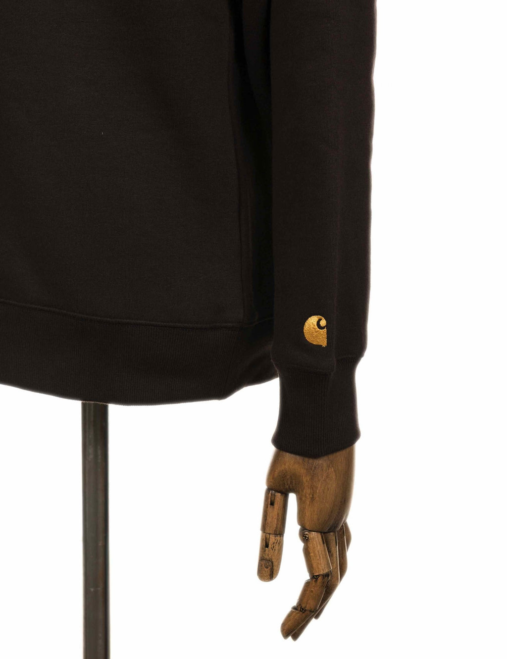 Chase Crew Sweat - Tobacco/Gold